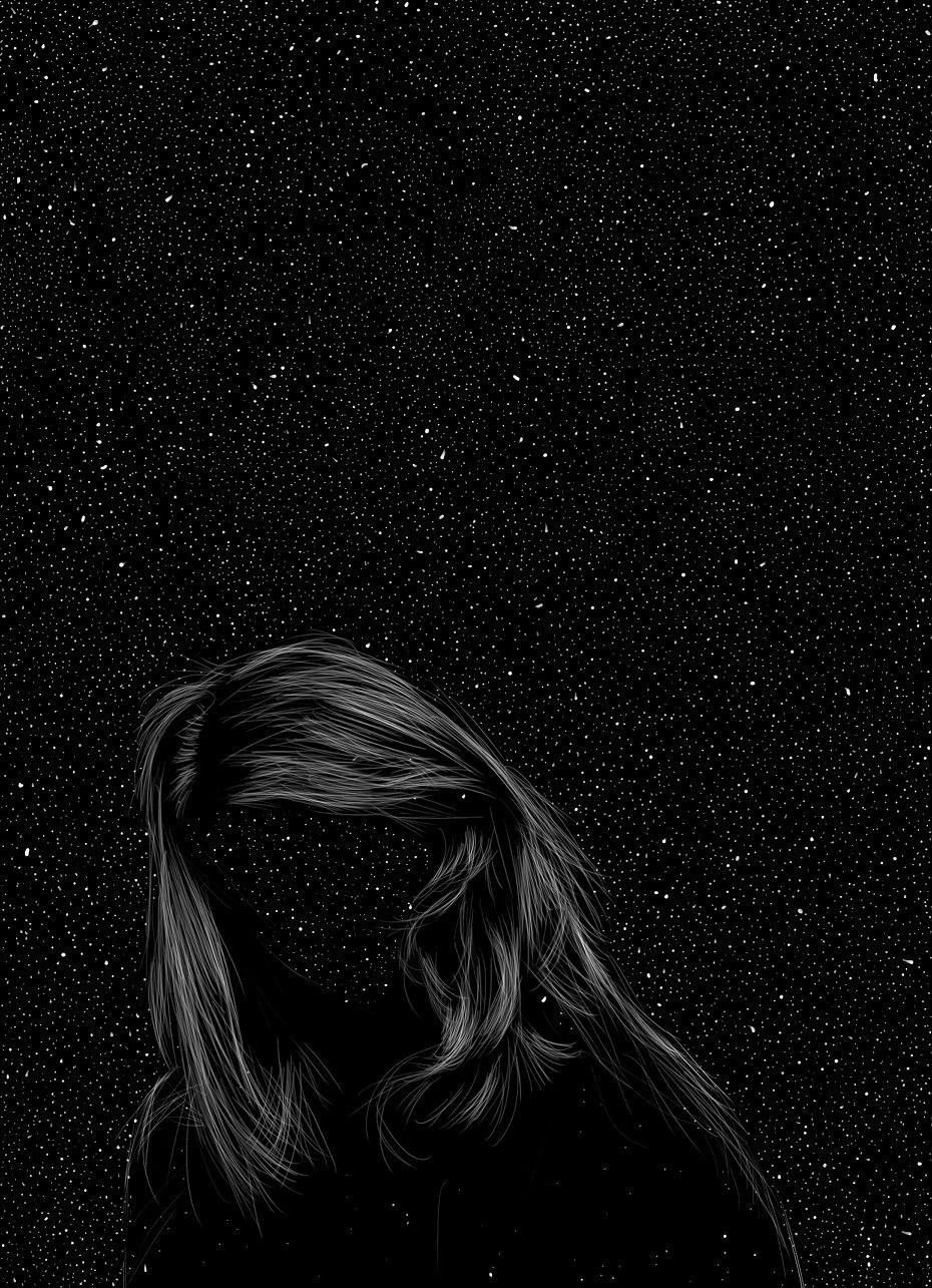 78+ Wallpaper Aesthetic Girl Black Pictures My