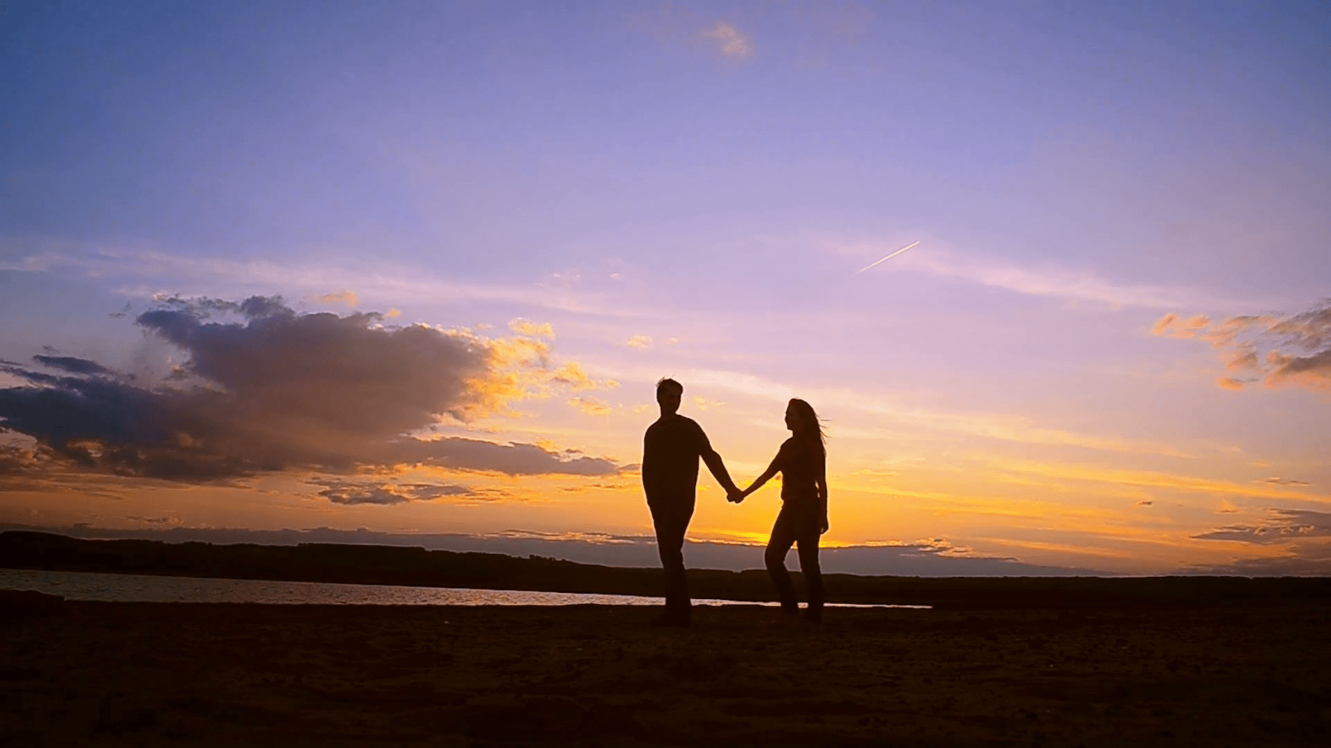 Boy And Girl In Love Sunset Wallpapers Wallpaper Cave