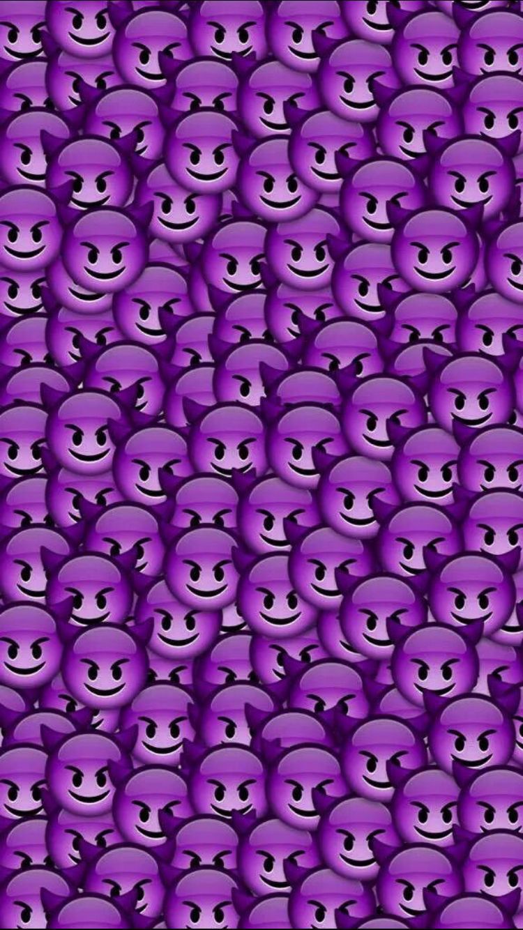 Purple Emoji Wallpapers Wallpaper Cave