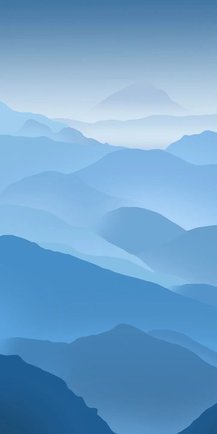 Mobile Minimalist Blue Wallpapers Wallpaper Cave