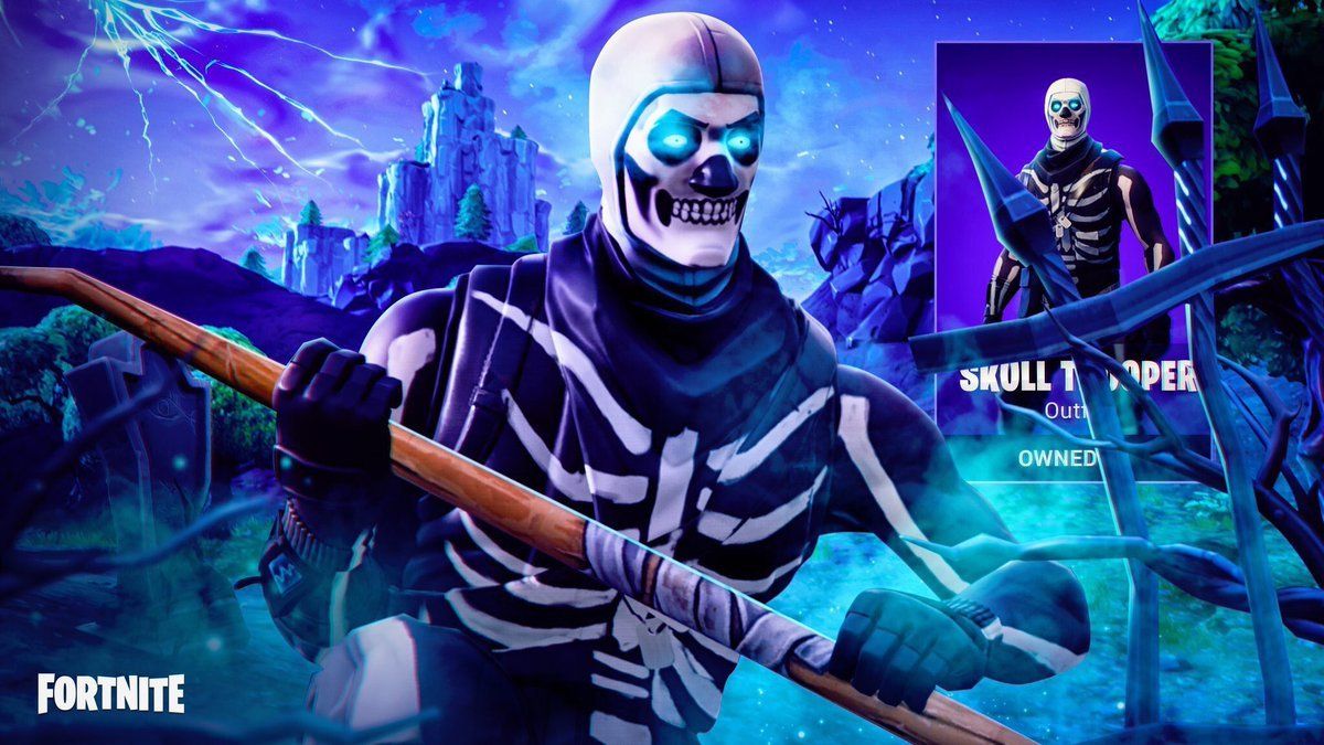 Skull Trooper Desktop Wallpapers Wallpaper Cave
