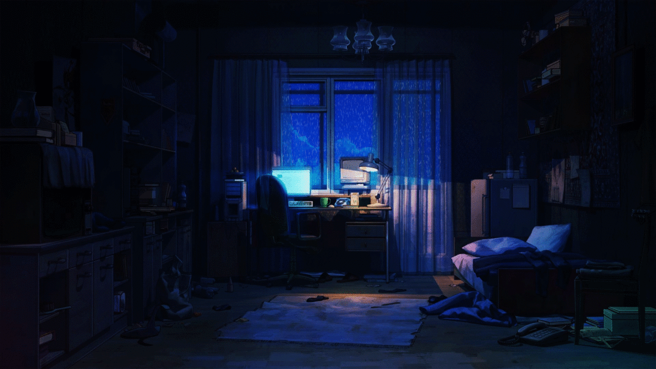 Anime Bedroom Scenery Wallpapers Wallpaper Cave