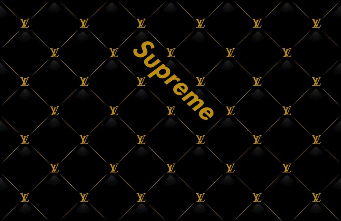 Supreme X Louis Vuitton Computer Wallpapers Wallpaper Cave