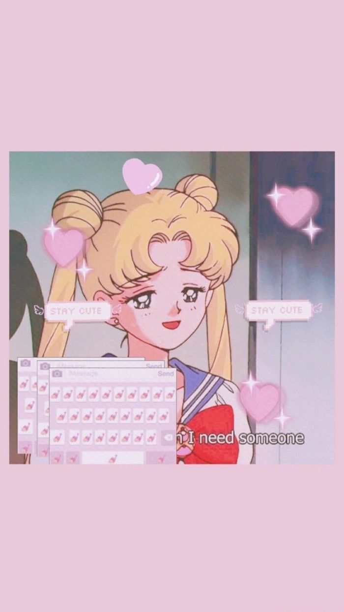 Sailor Moon Pink Aesthetic Wallpapers Wallpaper Cave