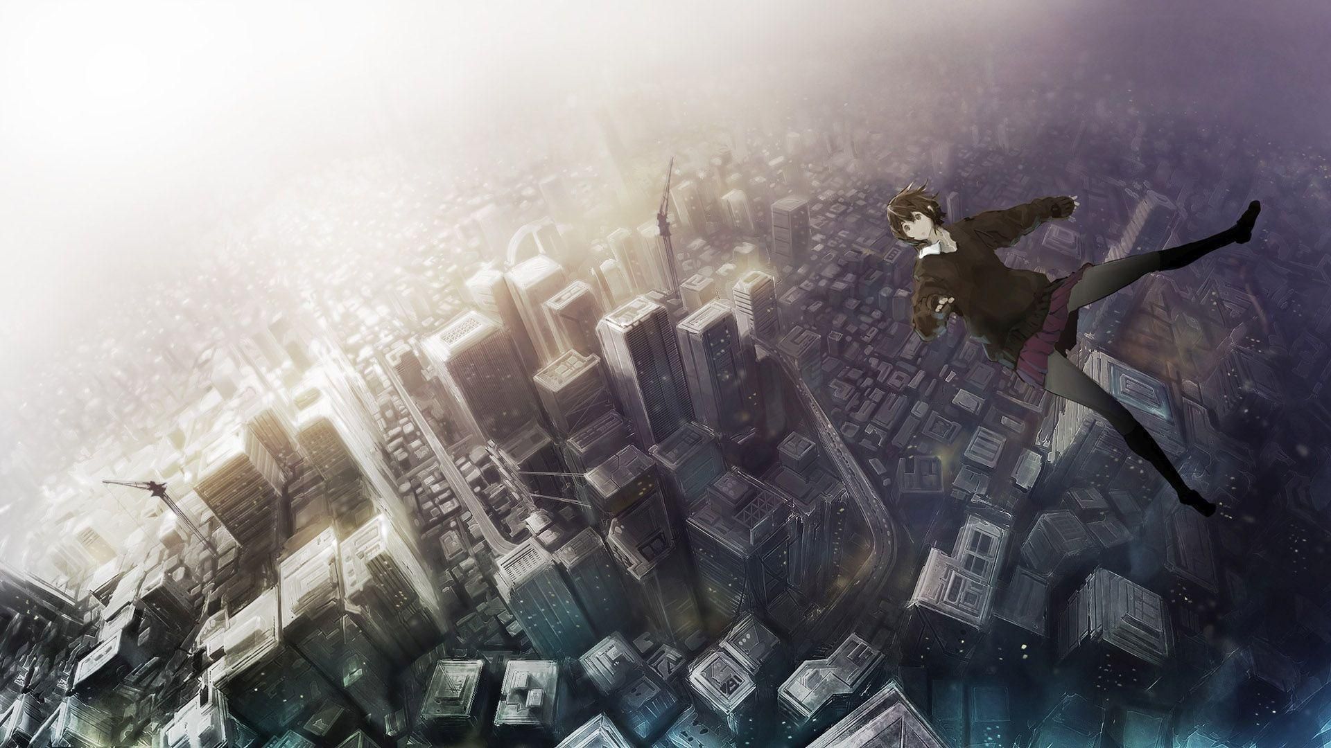 13 Wonderful Anime City Wallpapers Wallpaper Cave