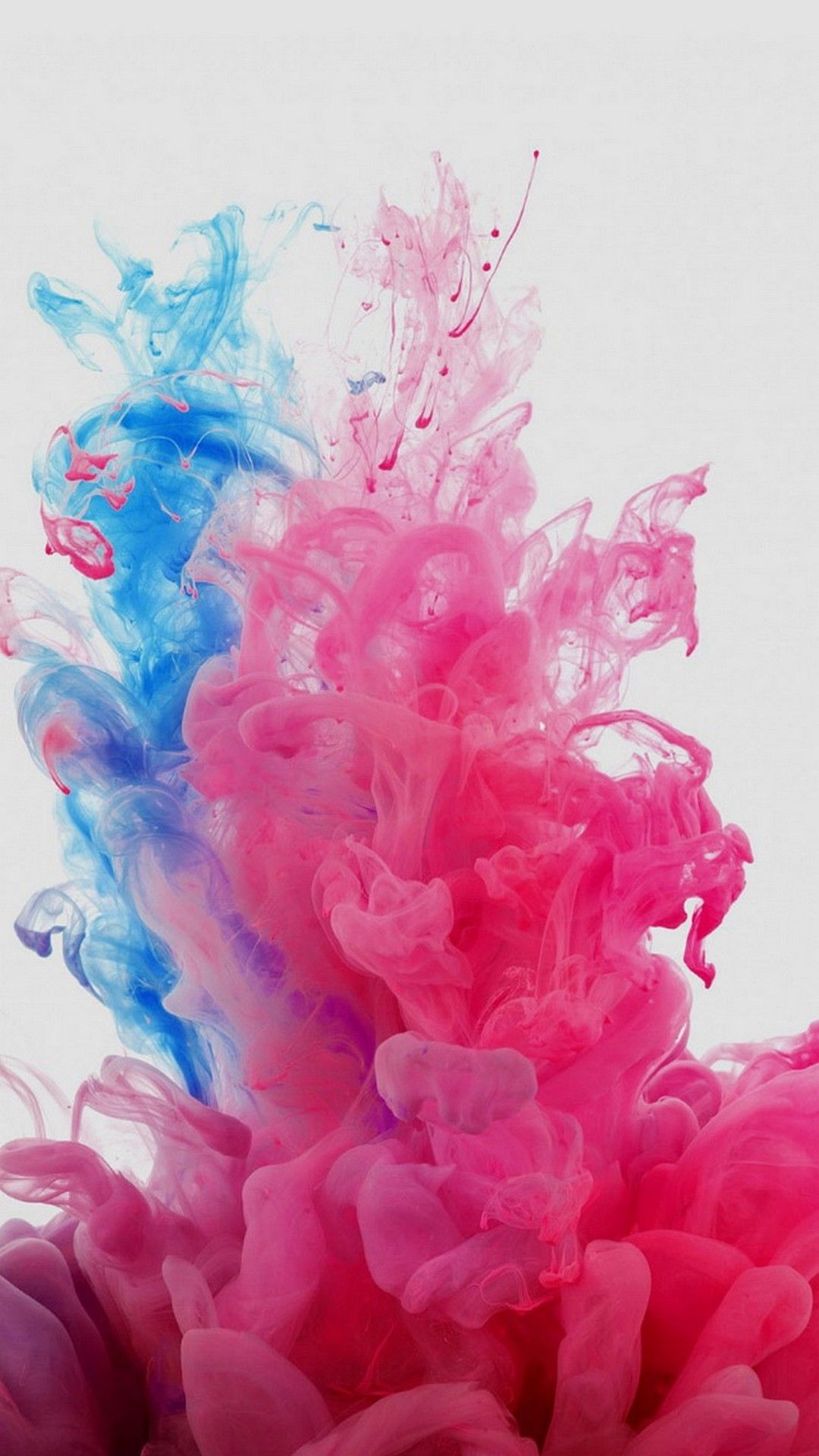 Smokey Pink And Blue Wallpapers Wallpaper Cave