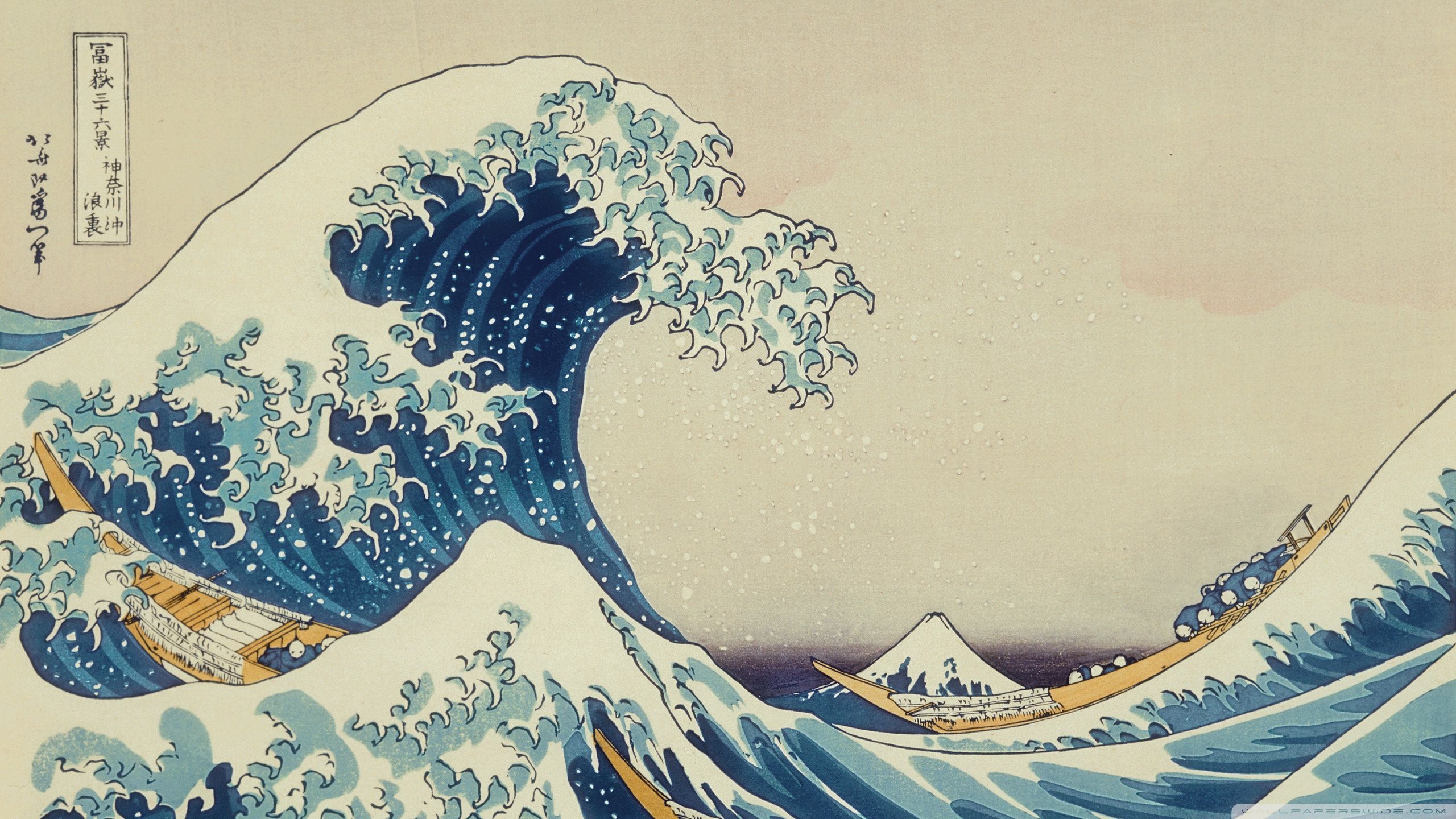 The Great Wave Off Kanagawa HD Wallpapers Wallpaper Cave