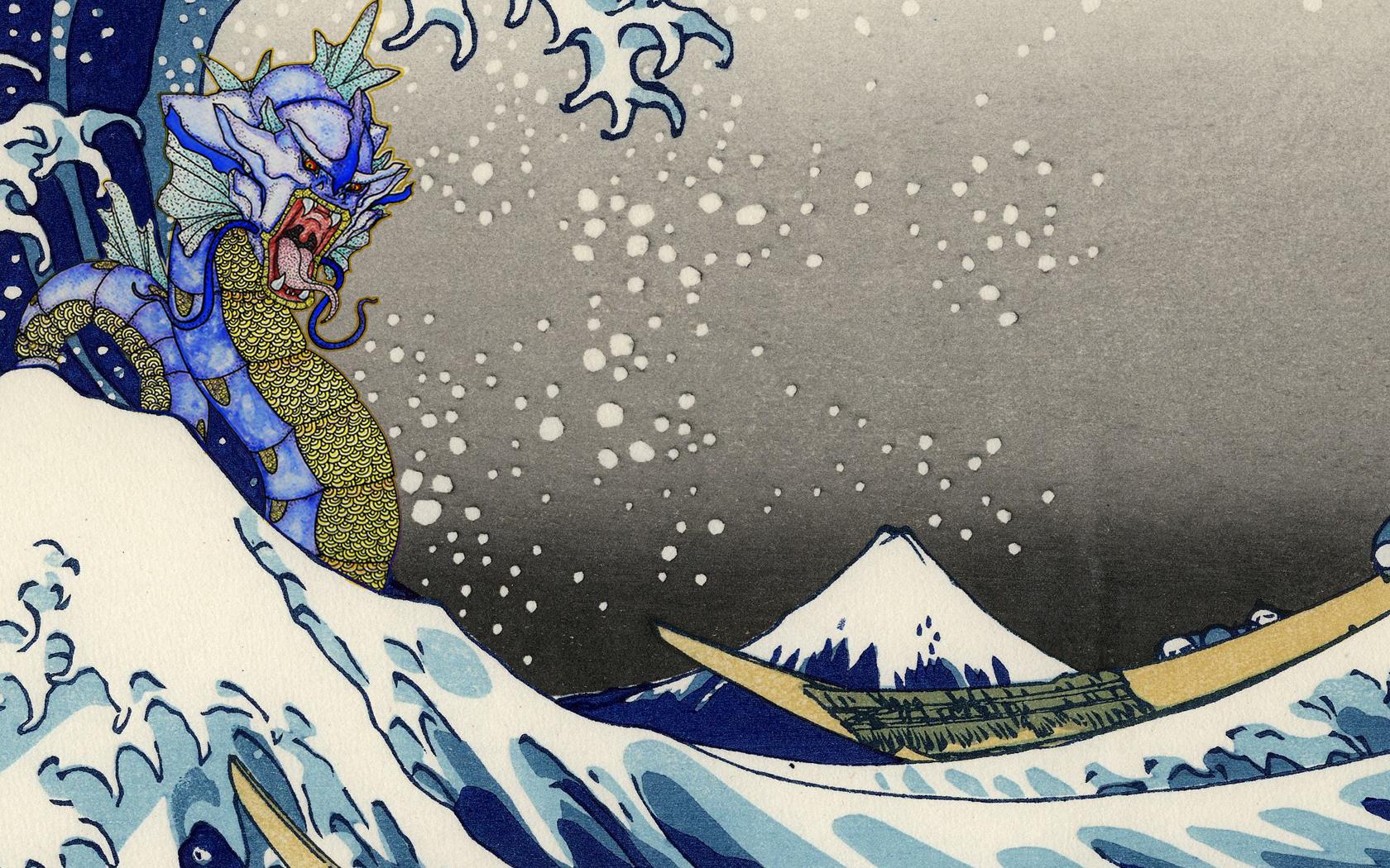 The Great Wave Off Kanagawa HD Wallpapers Wallpaper Cave