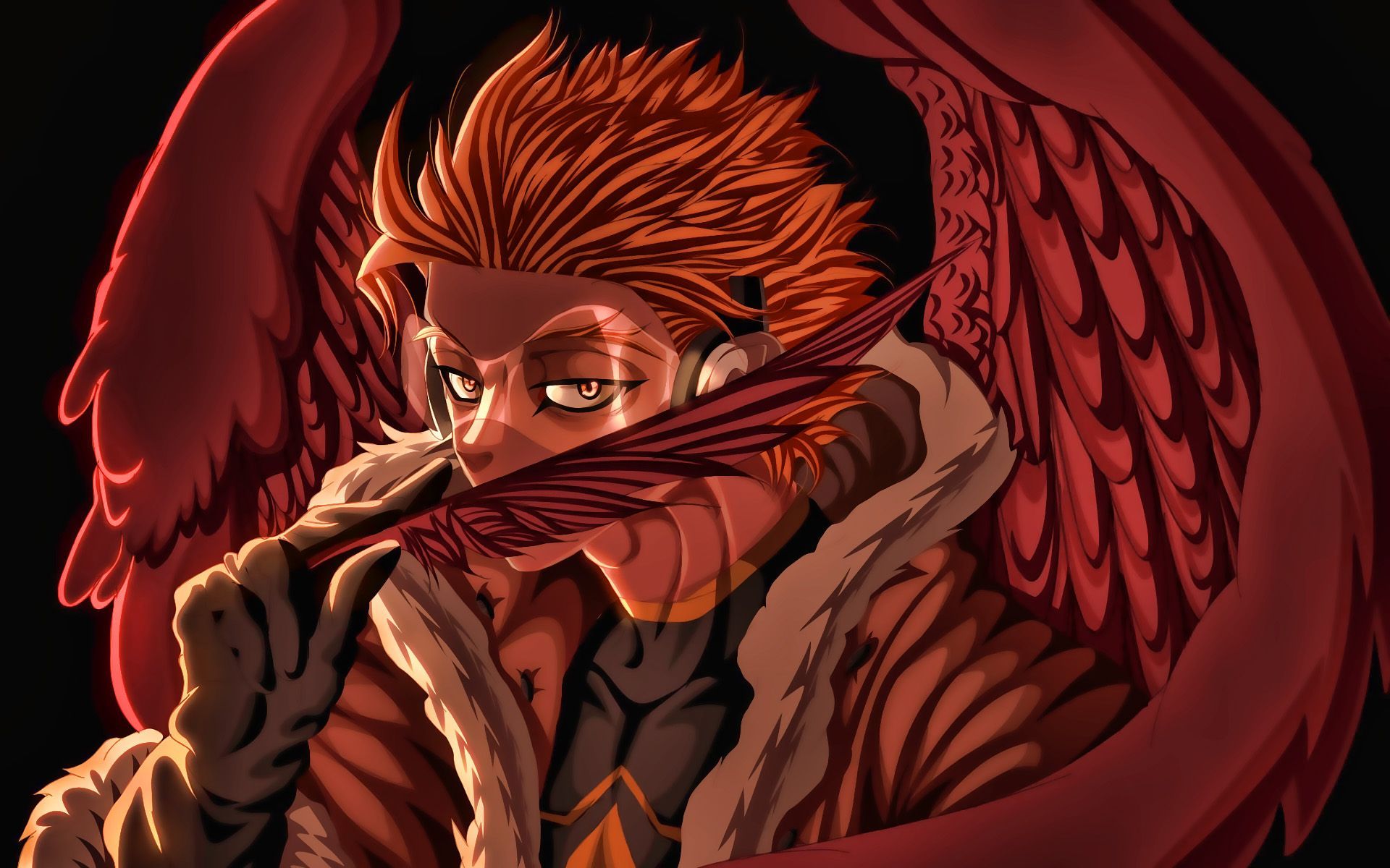 Hawks Mha Computer Wallpaper / Black hair anime wallpaper, my hero