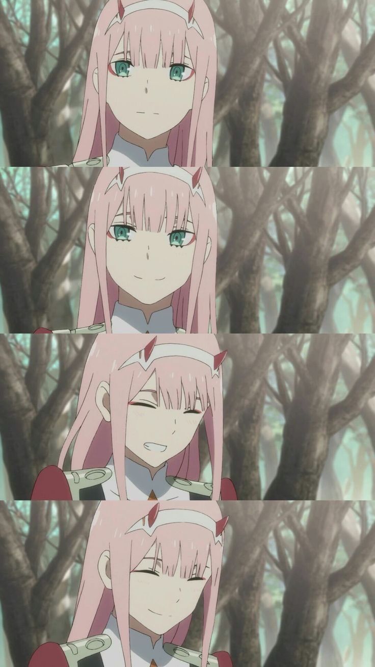 Anime Aesthetics Zero Two Wallpapers Wallpaper Cave