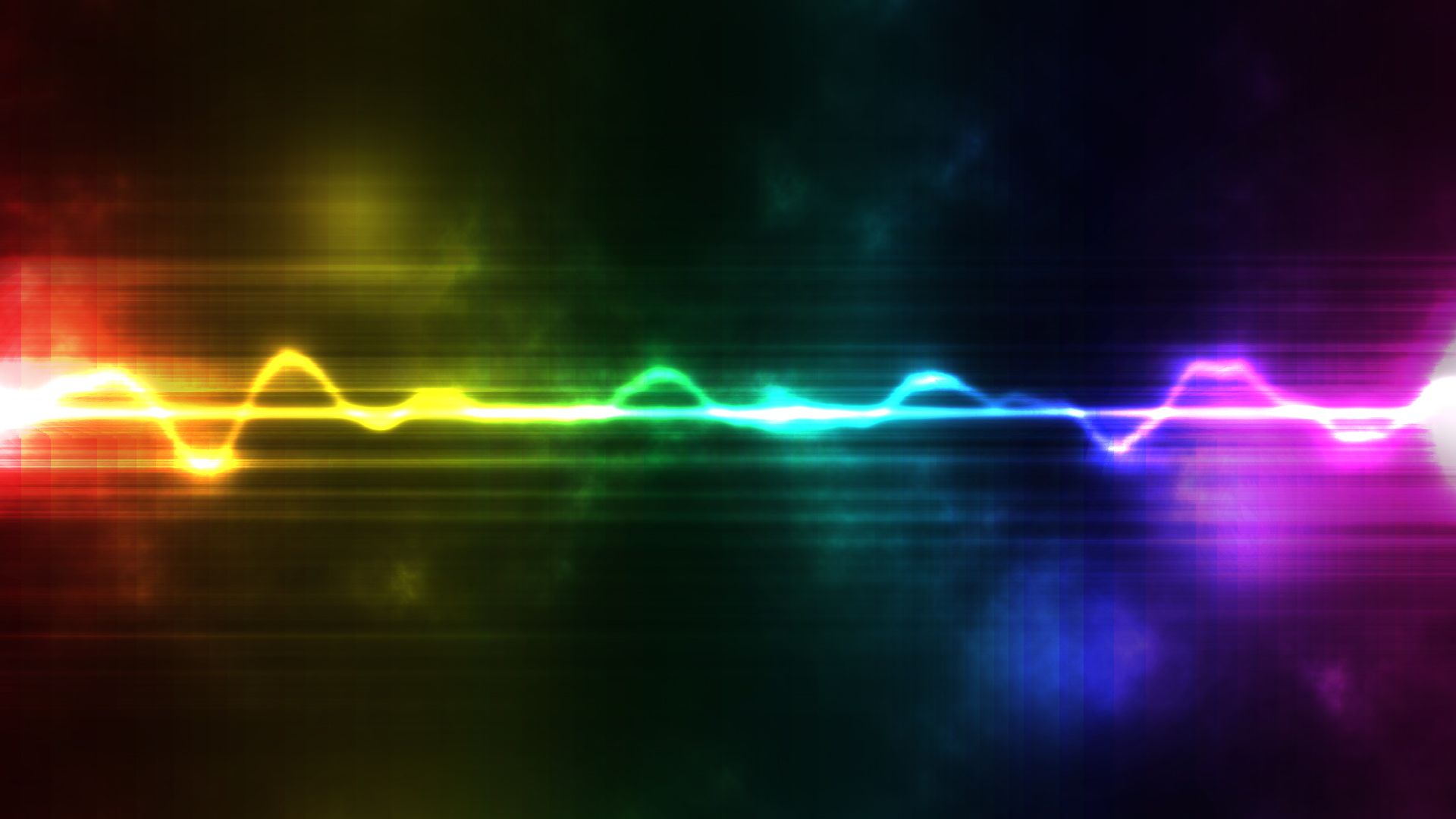 Neon Rainbow Wallpaper Desktop