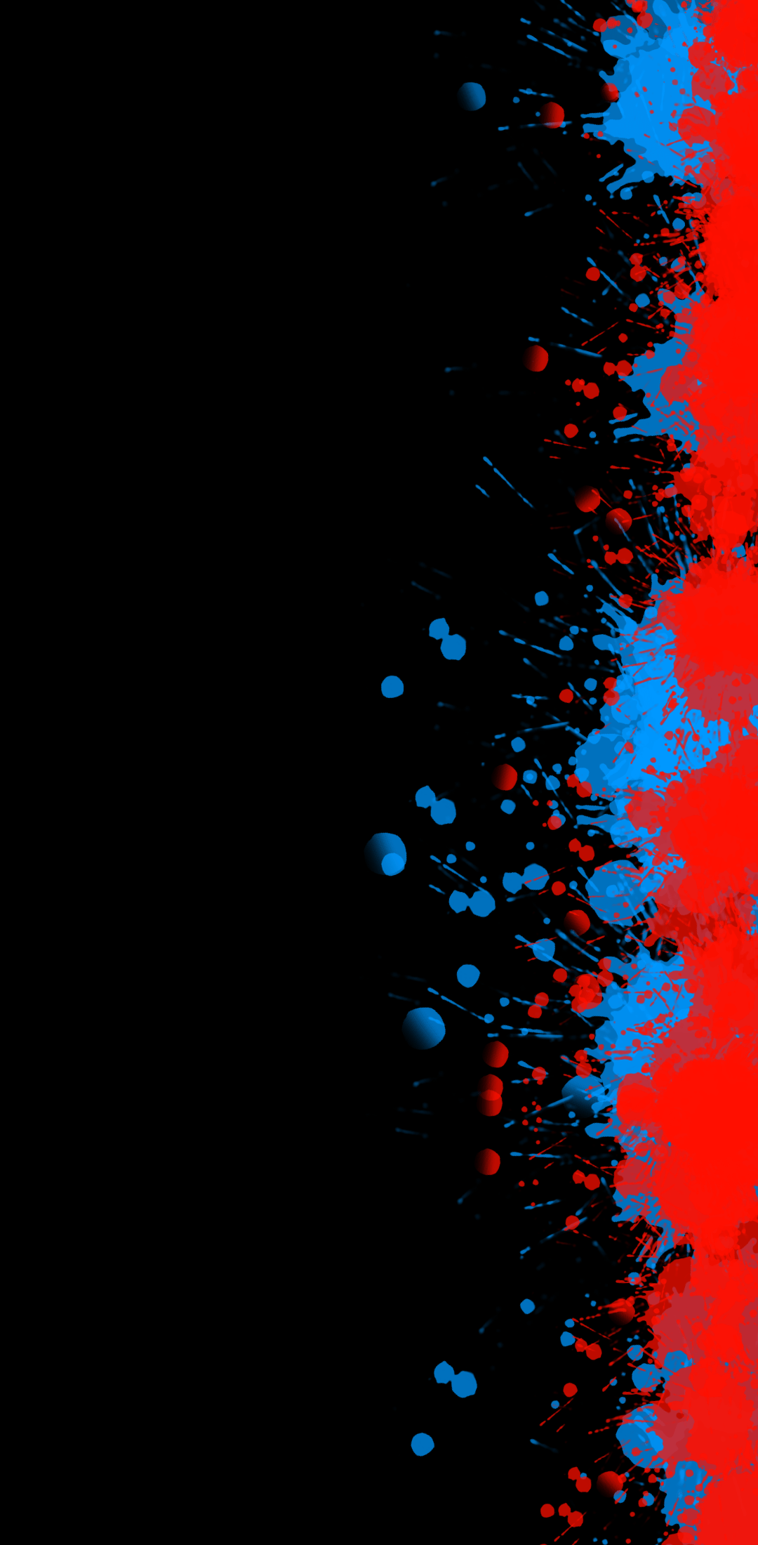 Black Red AMOLED Wallpaper