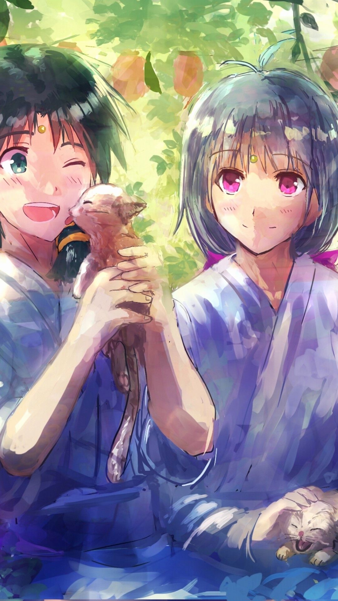 Animes Couples Wallpapers Wallpaper Cave