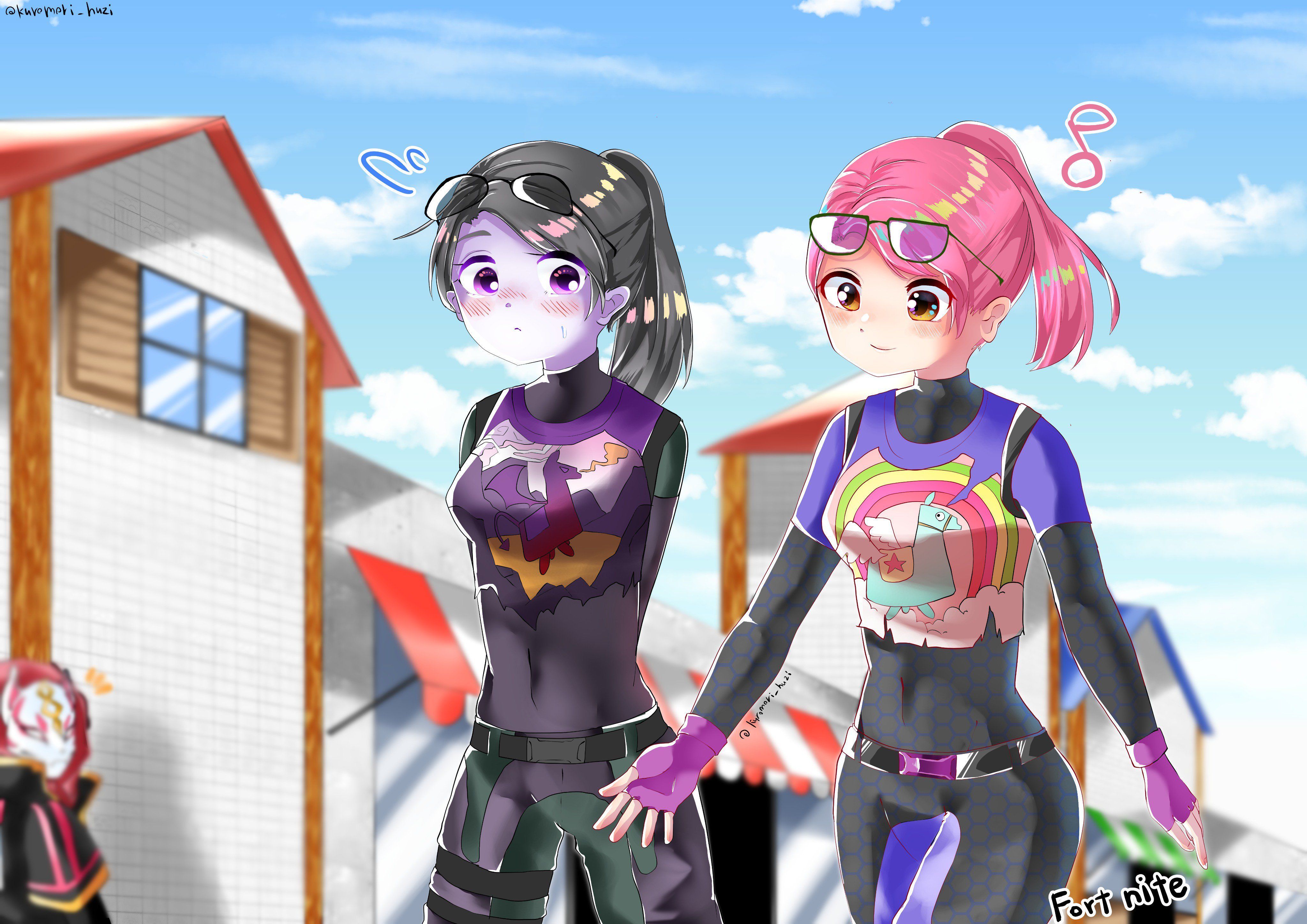 Fortnite Girls Kawaii Wallpapers Wallpaper Cave