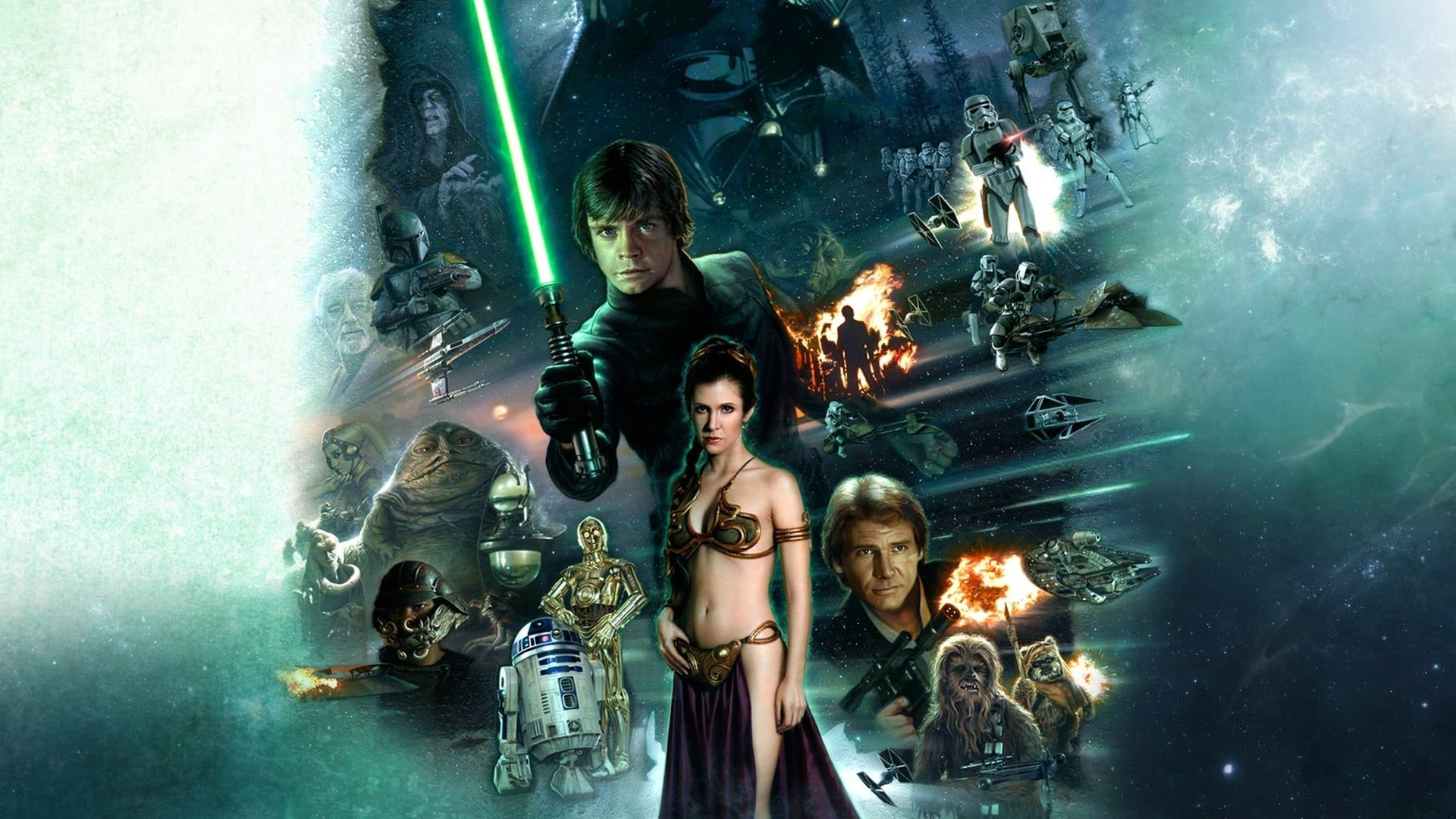 Star Wars Return Of The Jedi Wallpapers Wallpaper Cave