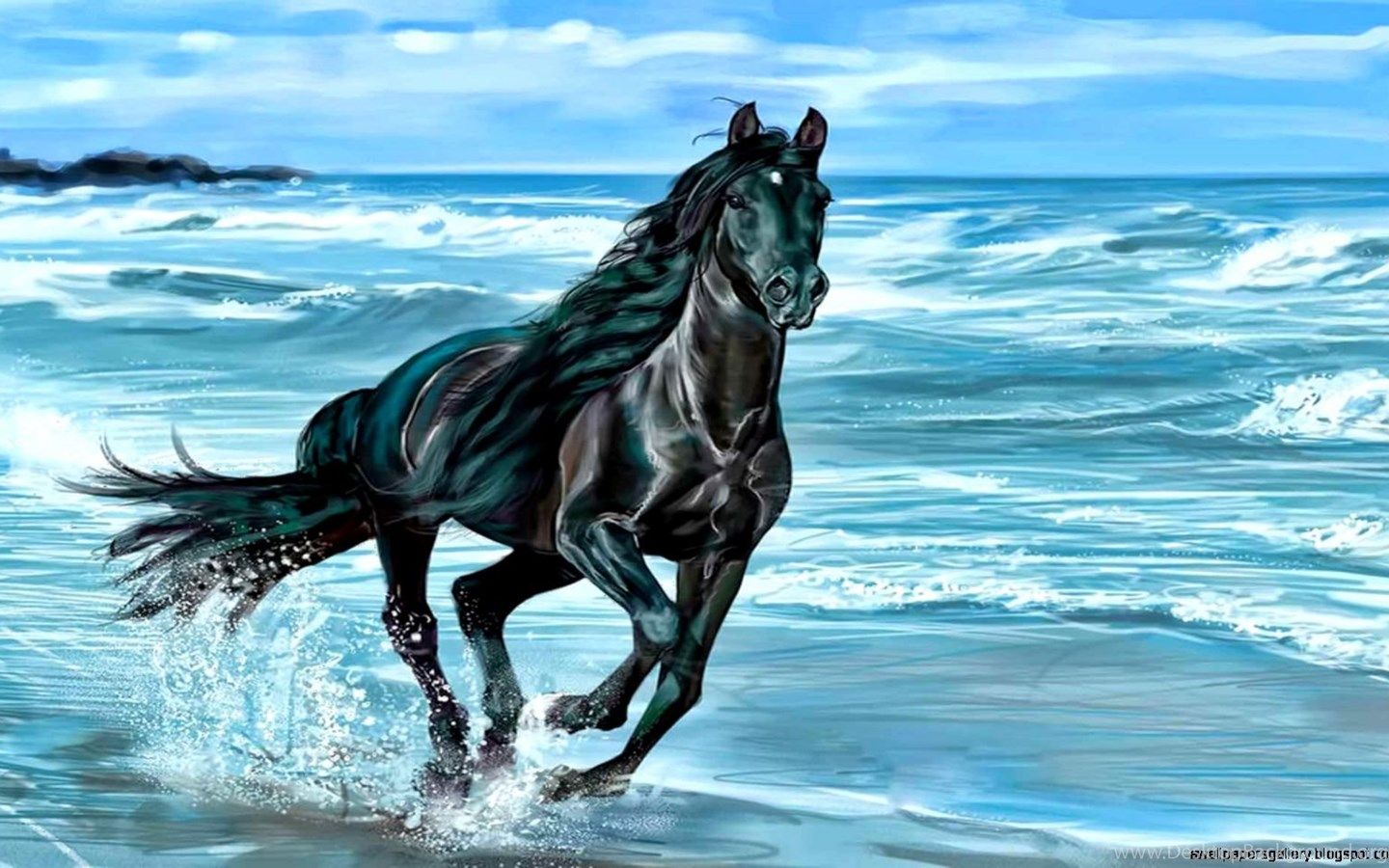 Desktop Running Horse Wallpapers Wallpaper Cave