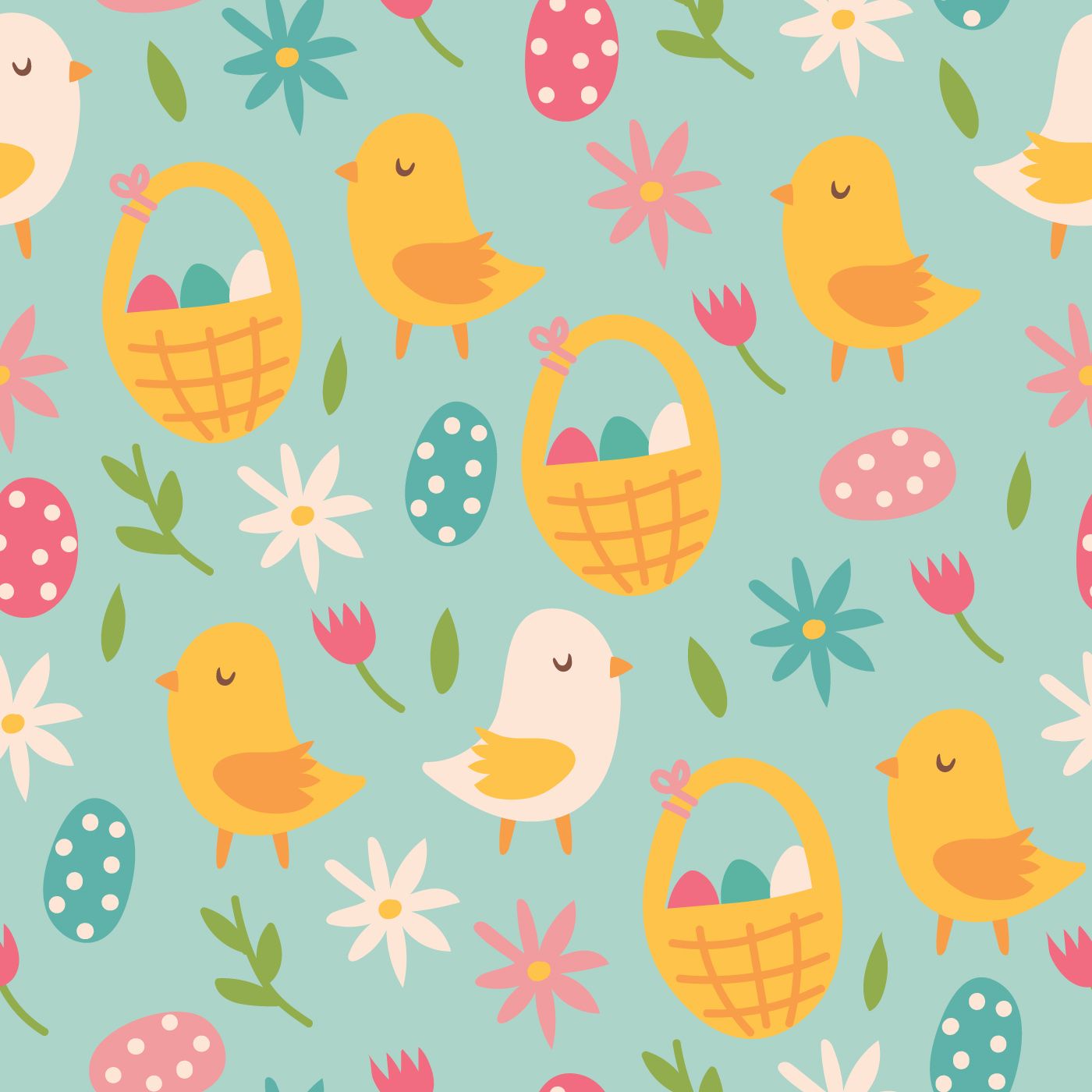 Easter Patterns Wallpapers Wallpaper Cave