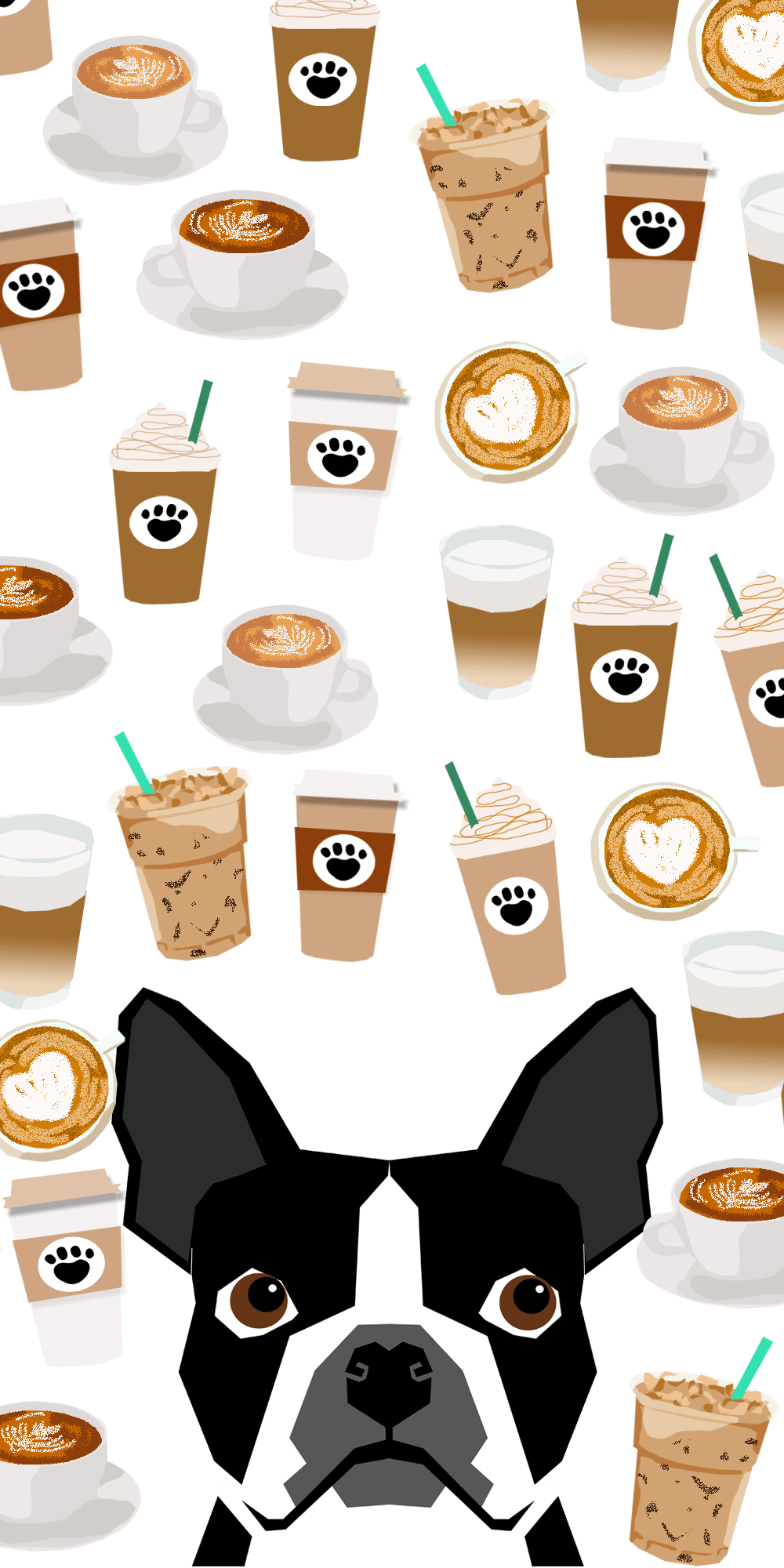 Coffee Dog Wallpapers Wallpaper Cave