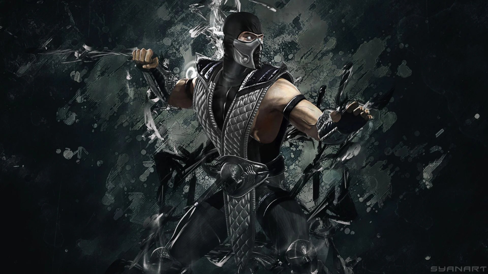 Smoke Mortal Kombat Wallpapers Wallpaper Cave