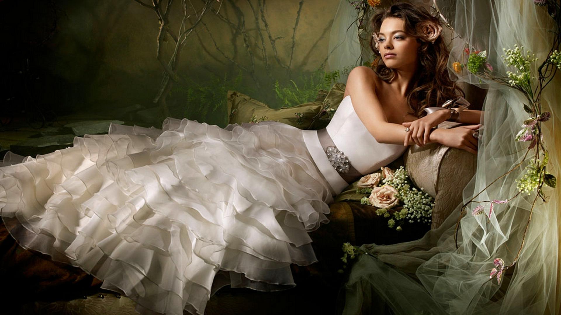 Women Wedding Dresses Wallpapers Wallpaper Cave