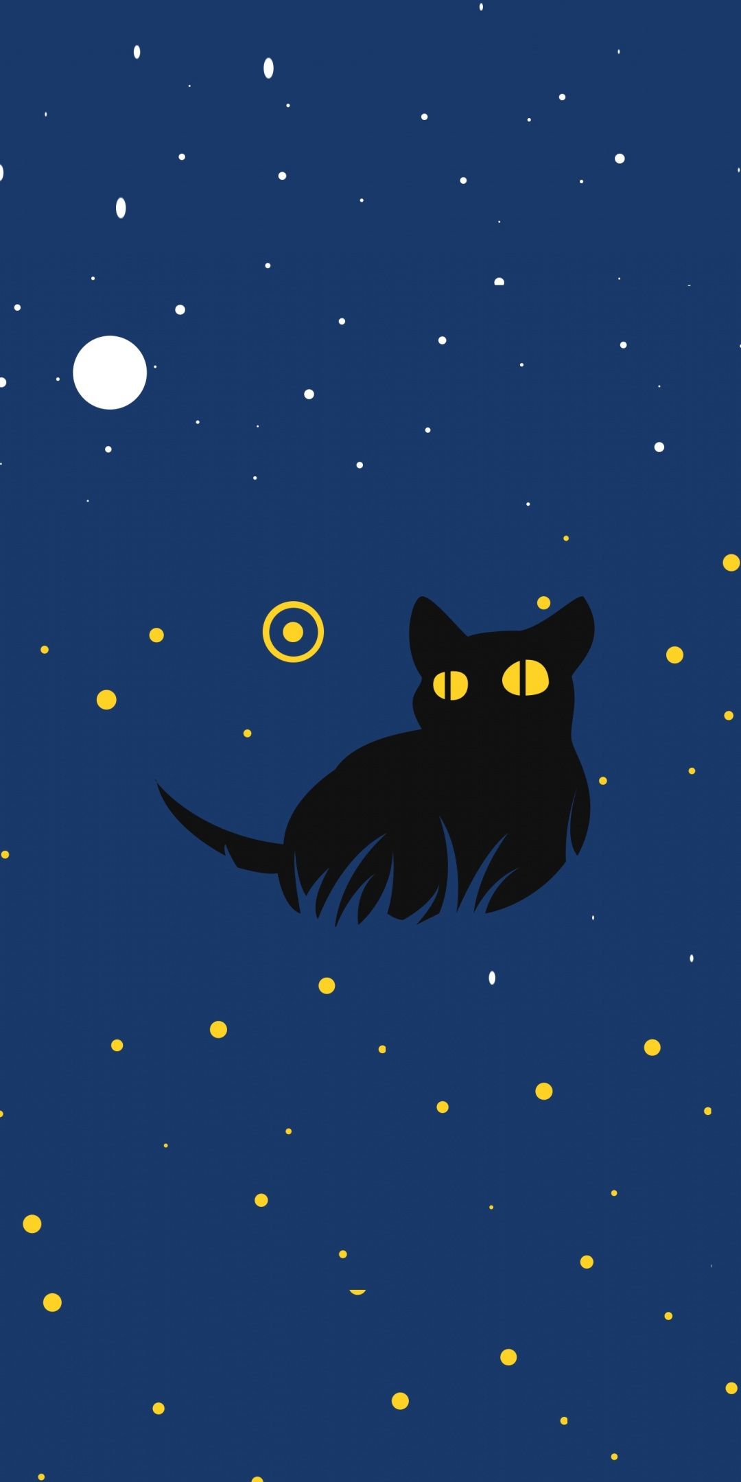Black Cat For Mobile Wallpapers Wallpaper Cave