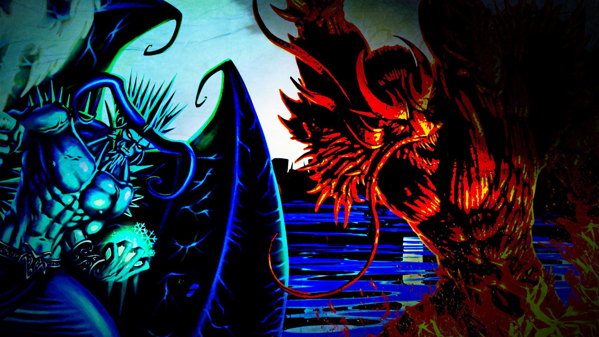 God And Devil Wallpapers Wallpaper Cave