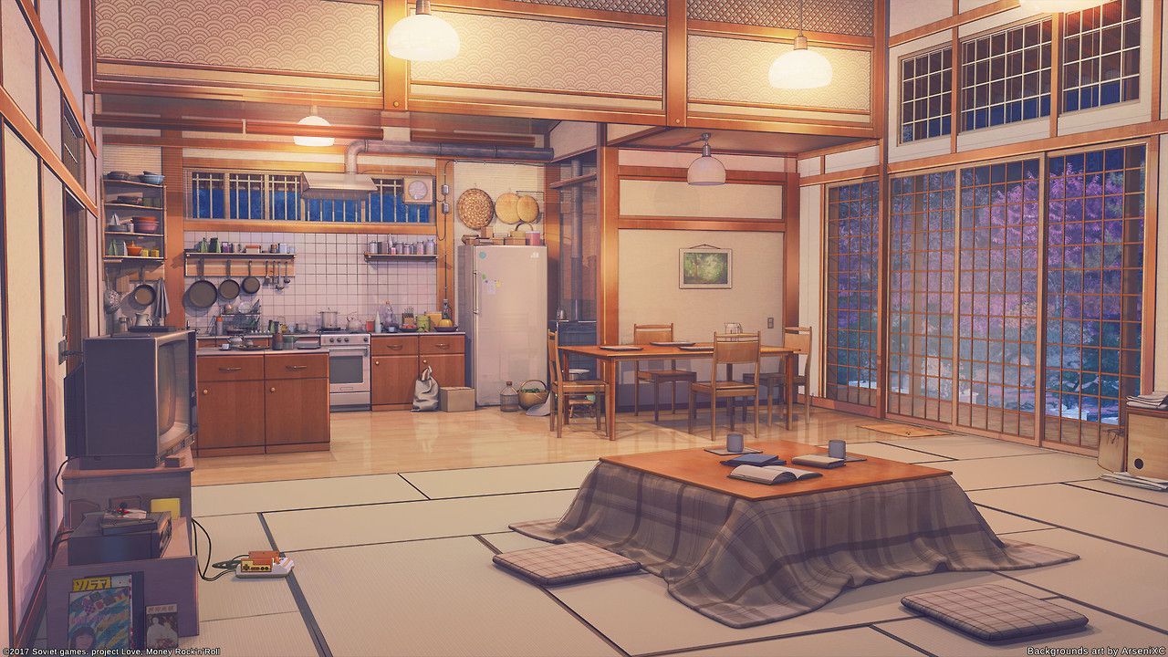 Anime Kitchen Wallpapers Wallpaper Cave