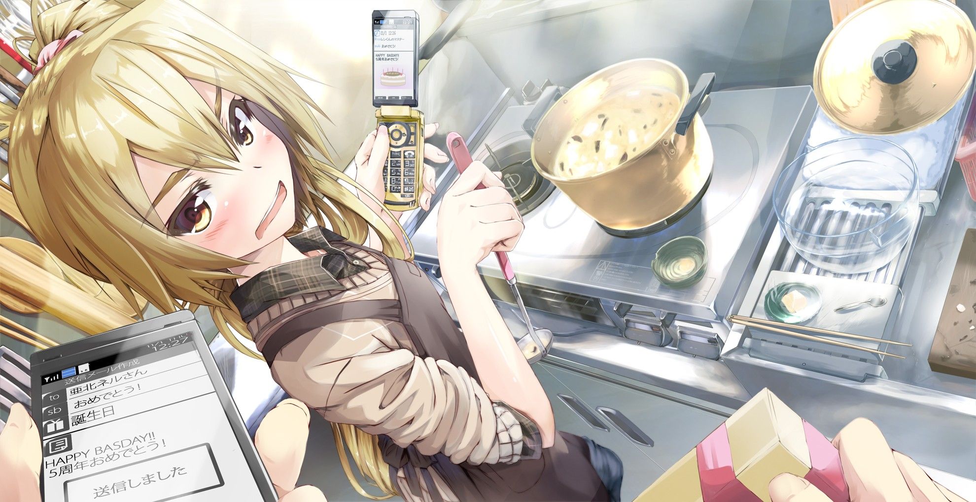 Anime Kitchen Wallpapers Wallpaper Cave