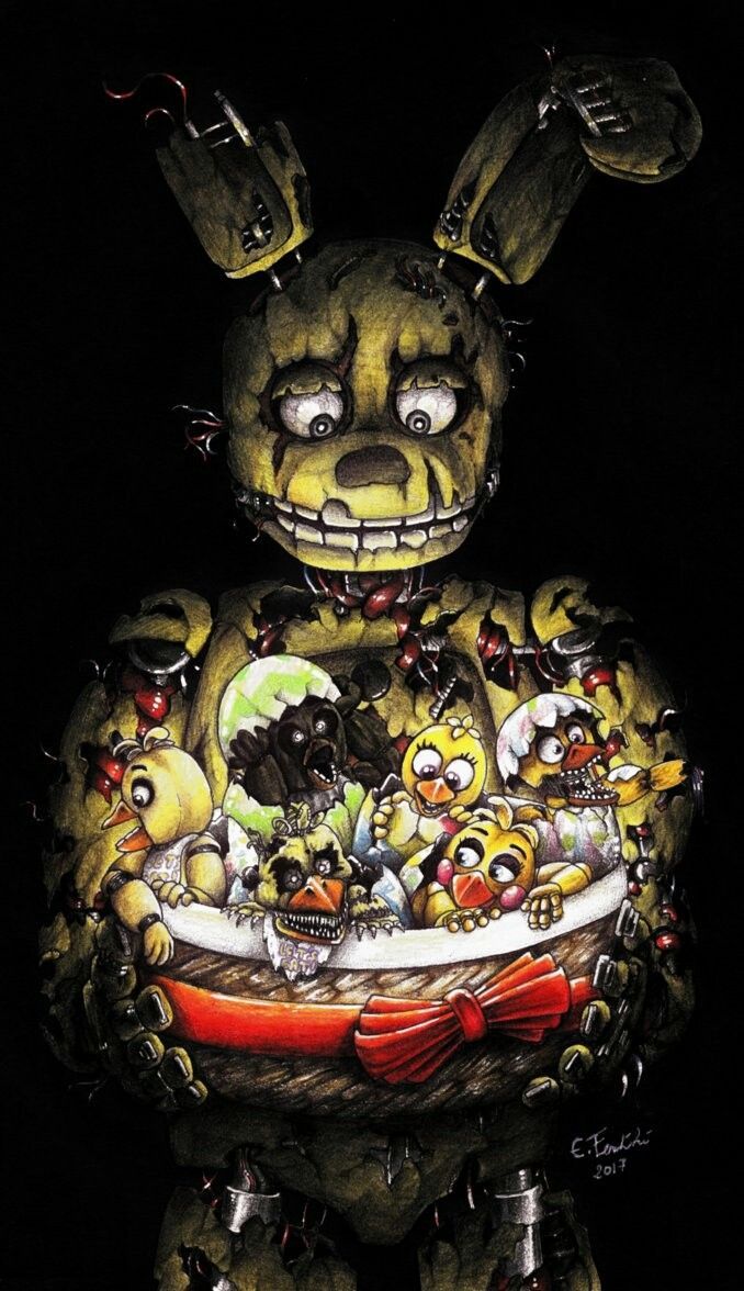 FNAF Easter Wallpapers Wallpaper Cave