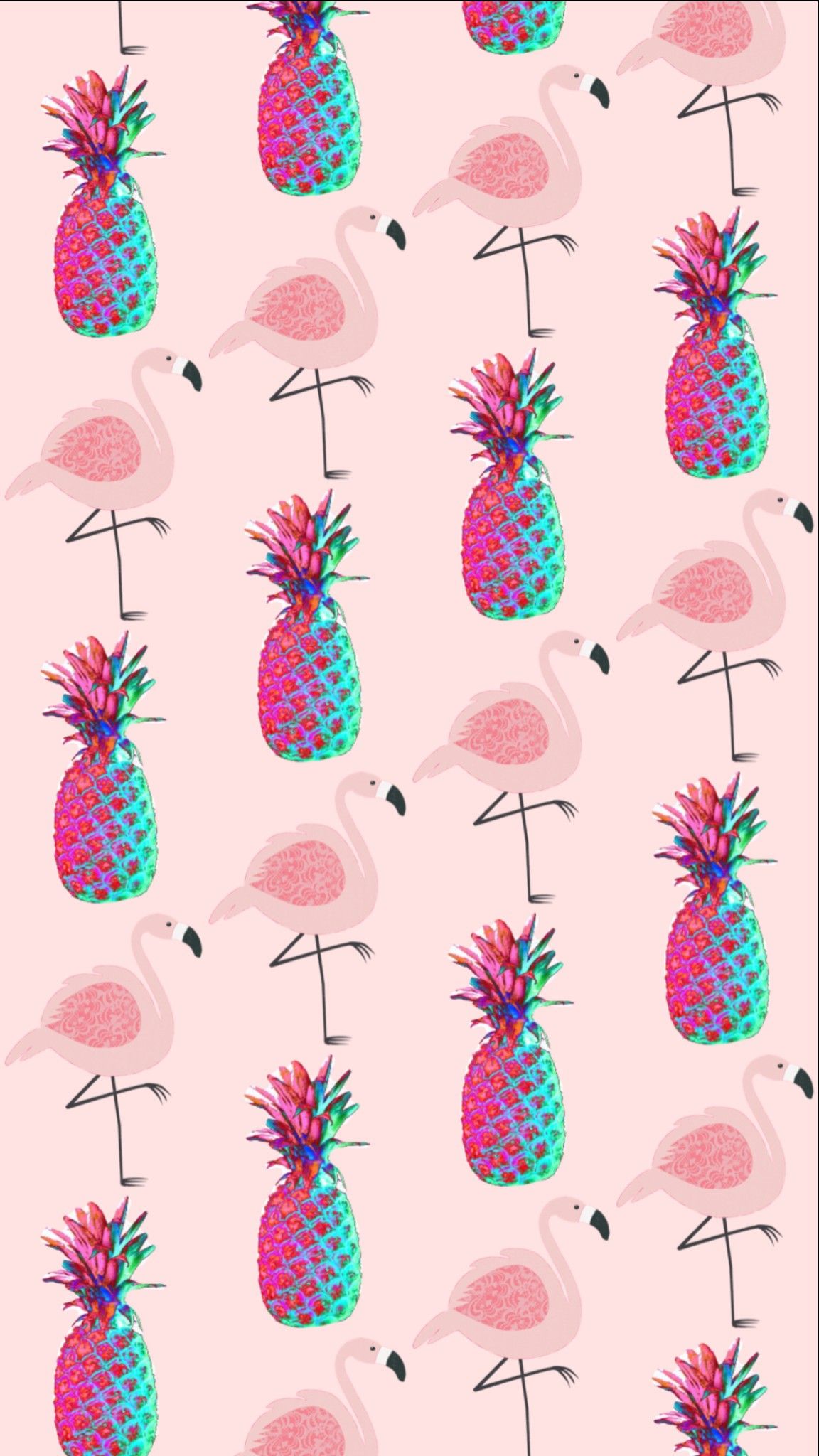 Pink Cute Pineapple iPhone Wallpapers Wallpaper Cave