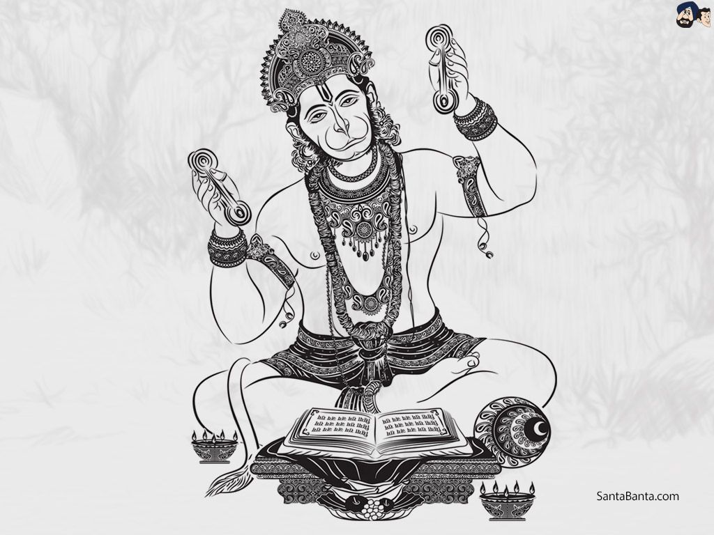 Hanuman Meditation Wallpapers Wallpaper Cave