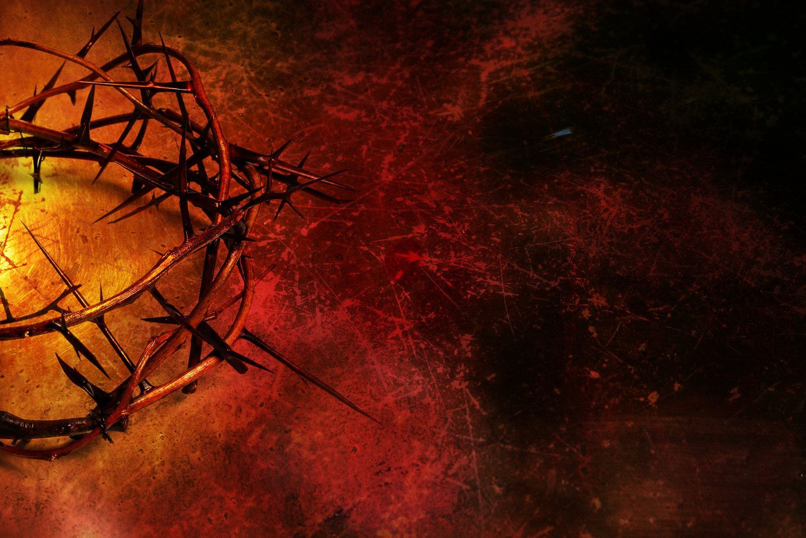 Jesus Crown Of Thorns On The Cross