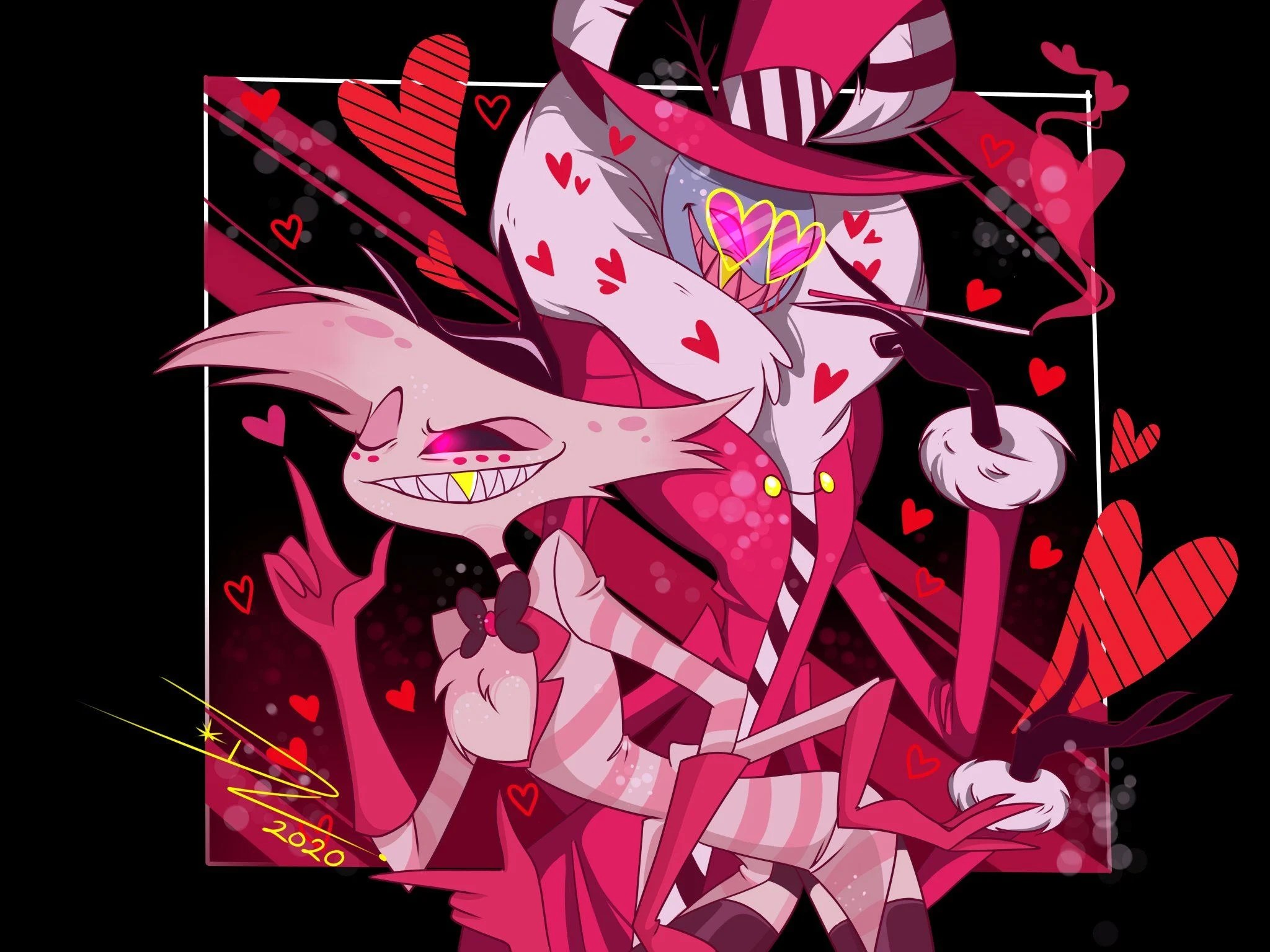Hazbin Hotel Angel Dust Wallpapers - Wallpaper Cave