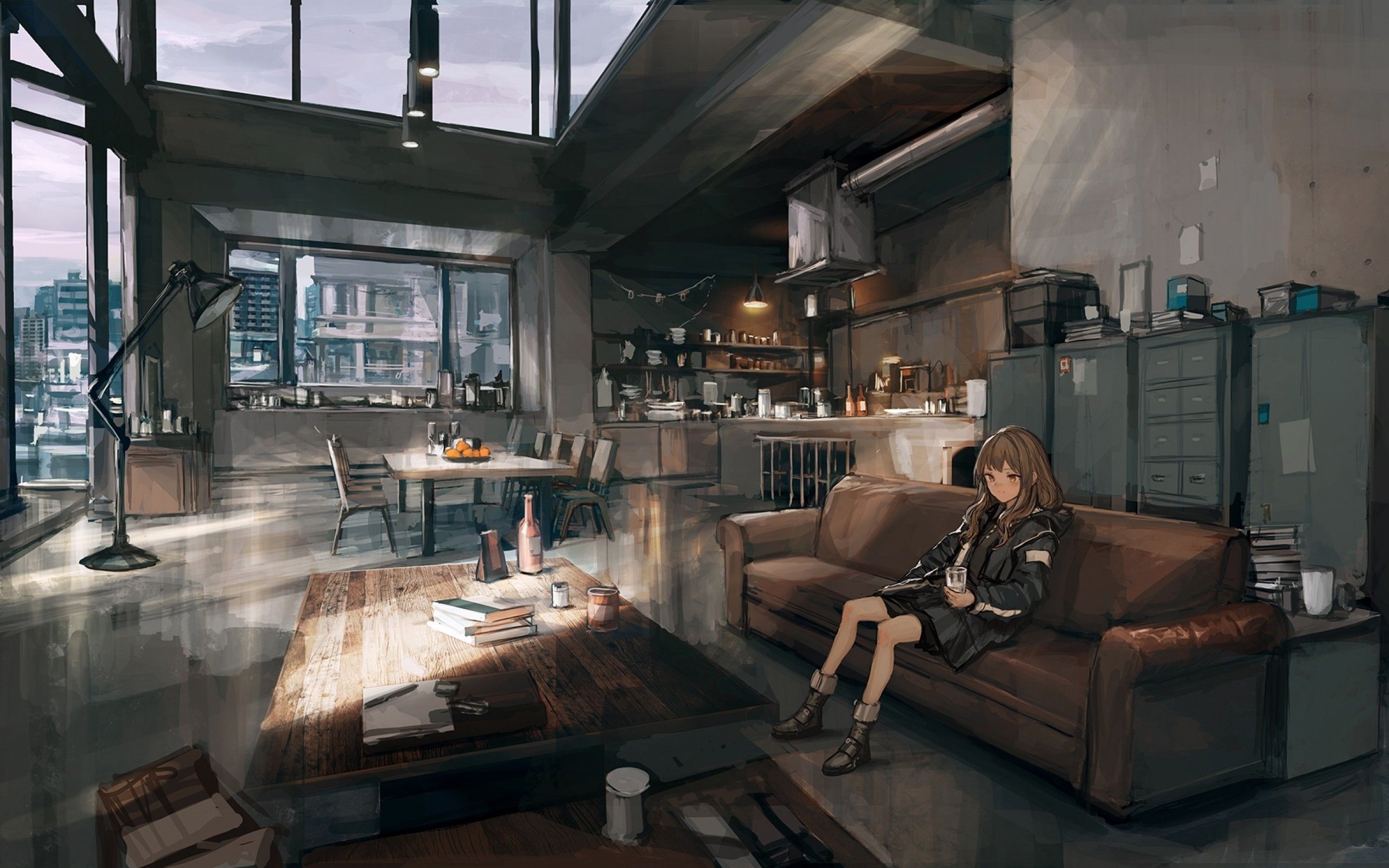 Anime Room Artwork Wallpapers Wallpaper Cave