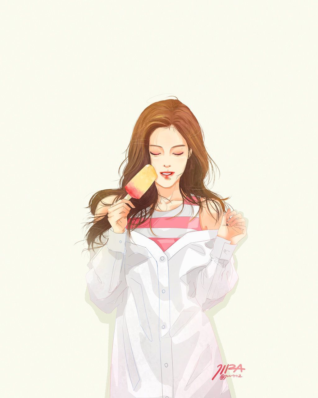 Cute Anime Jennie Wallpapers Wallpaper Cave