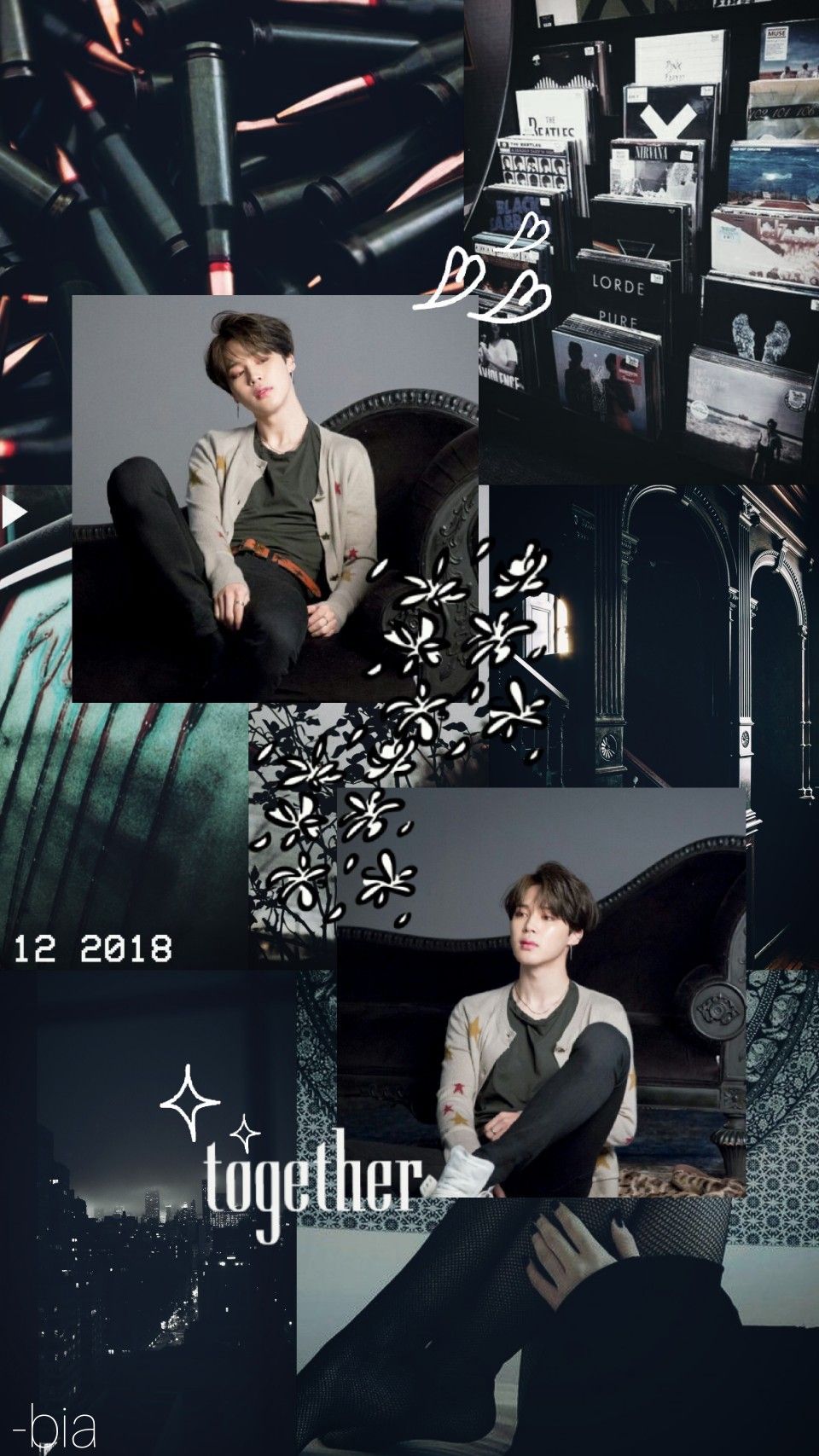 Aesthetic Jimin Black Wallpapers Wallpaper Cave