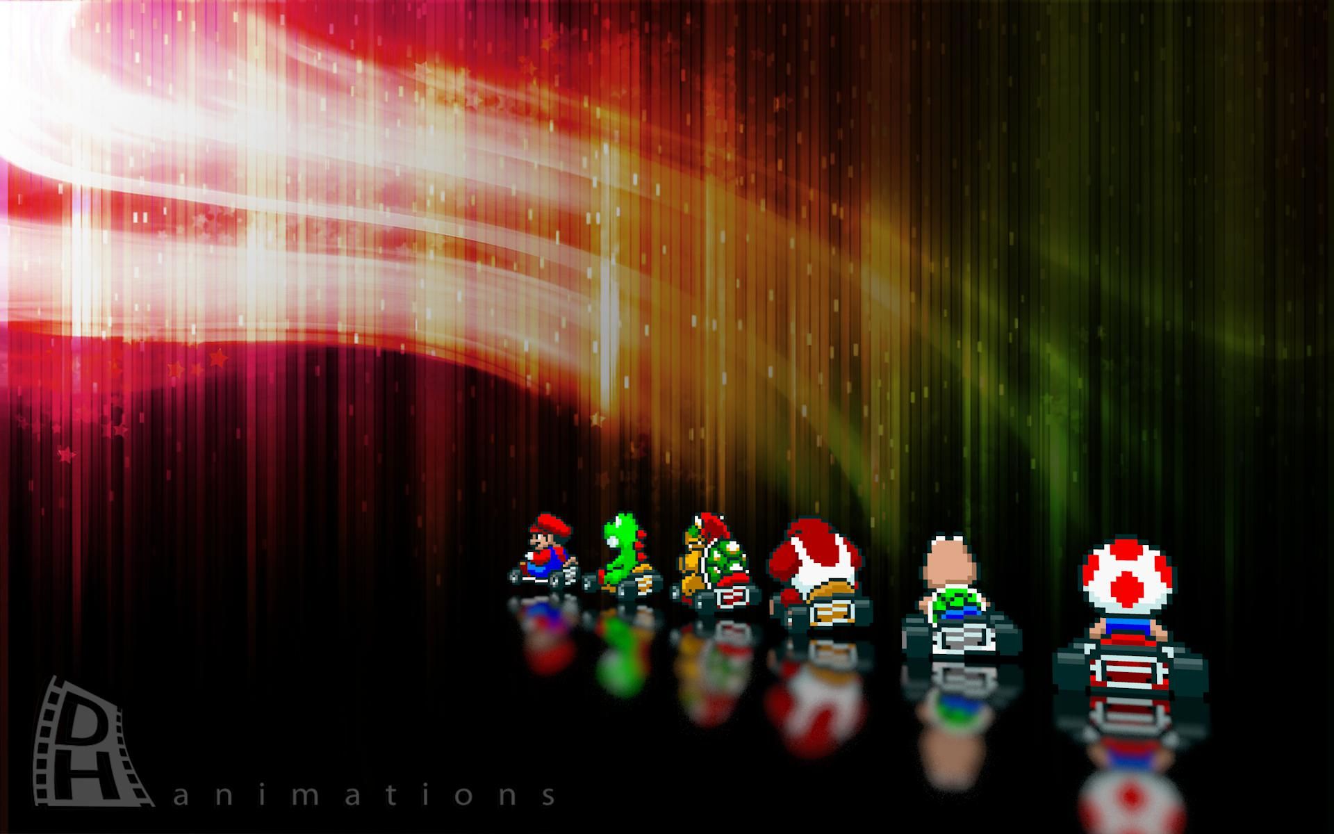 Super Mario Kart Wallpapers Wallpaper Cave