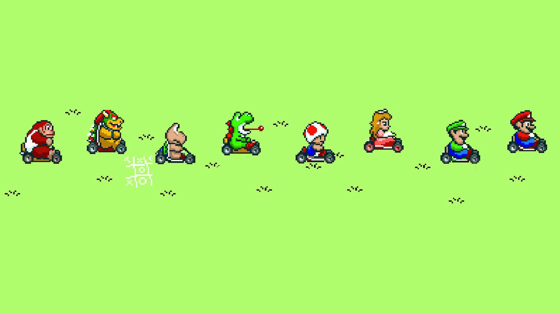 Super Mario Kart Wallpapers Wallpaper Cave