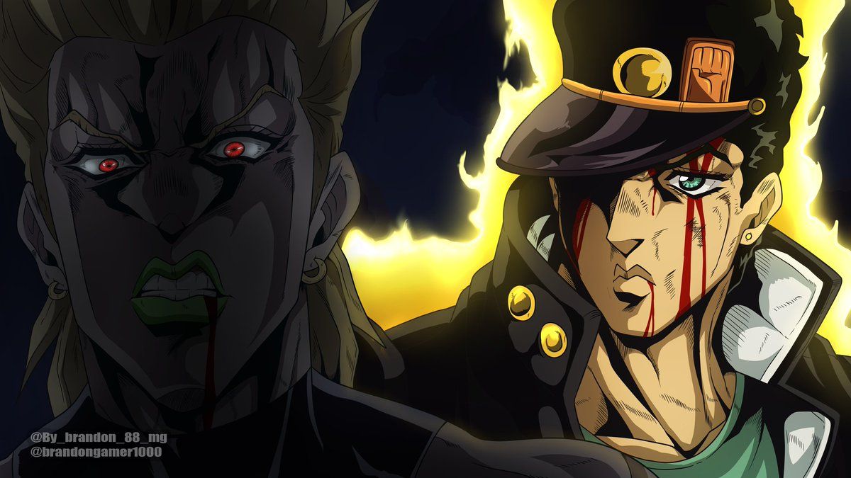 Dio Vs Jotaro Wallpapers Wallpaper Cave