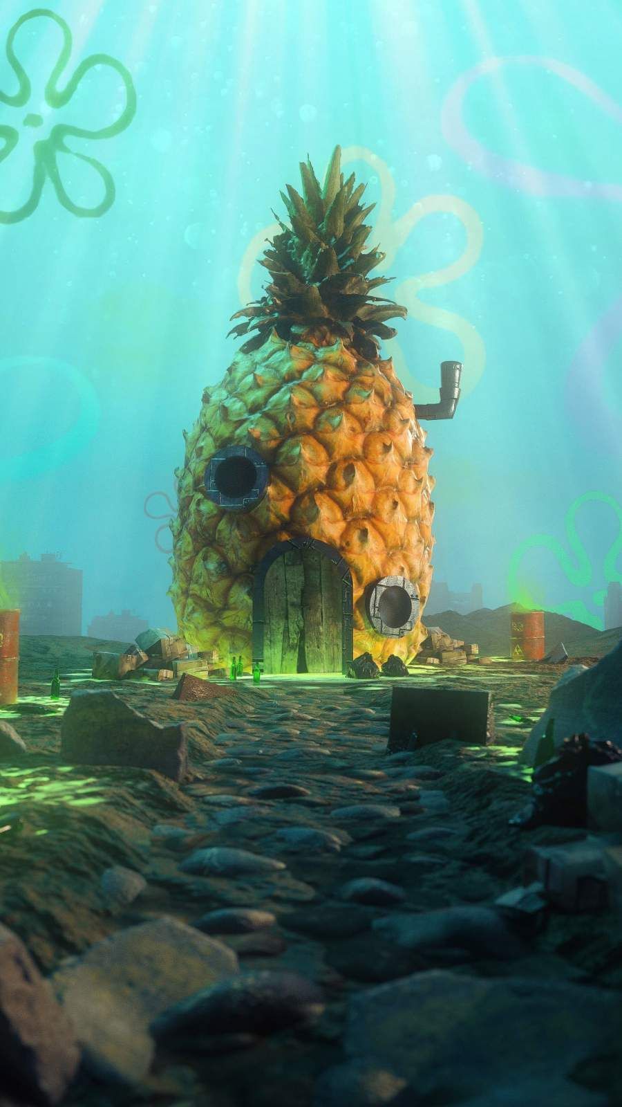 Spongebob Pineapple Wallpapers Wallpaper Cave
