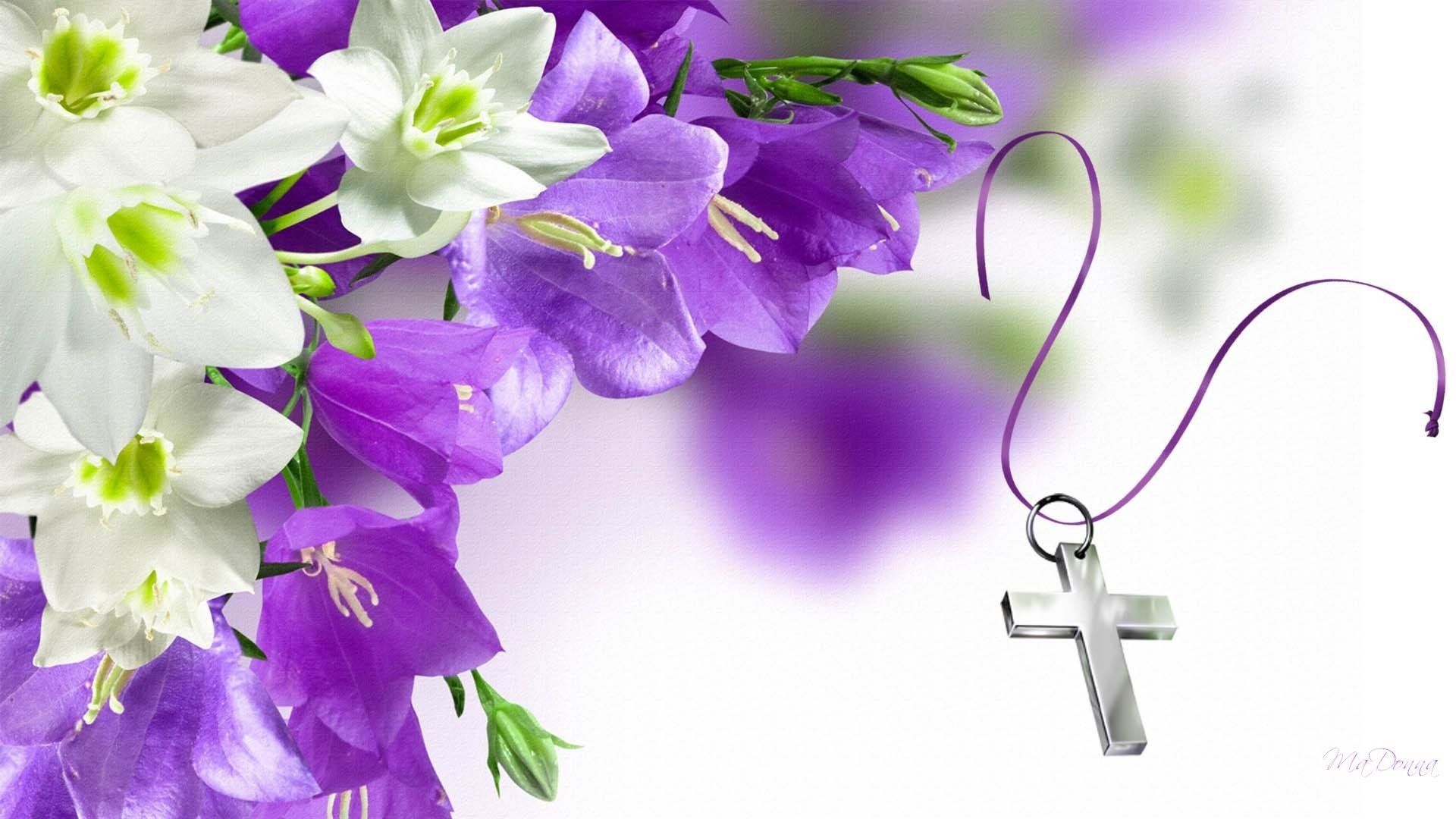 Flower Cross Wallpapers Wallpaper Cave