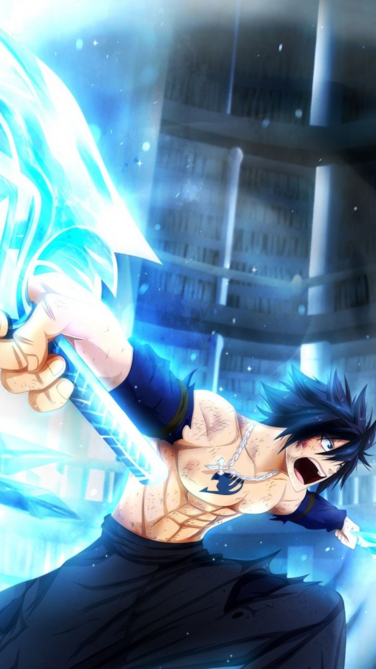 Fairy Tail Gray Fullbuster Wallpapers Wallpaper Cave
