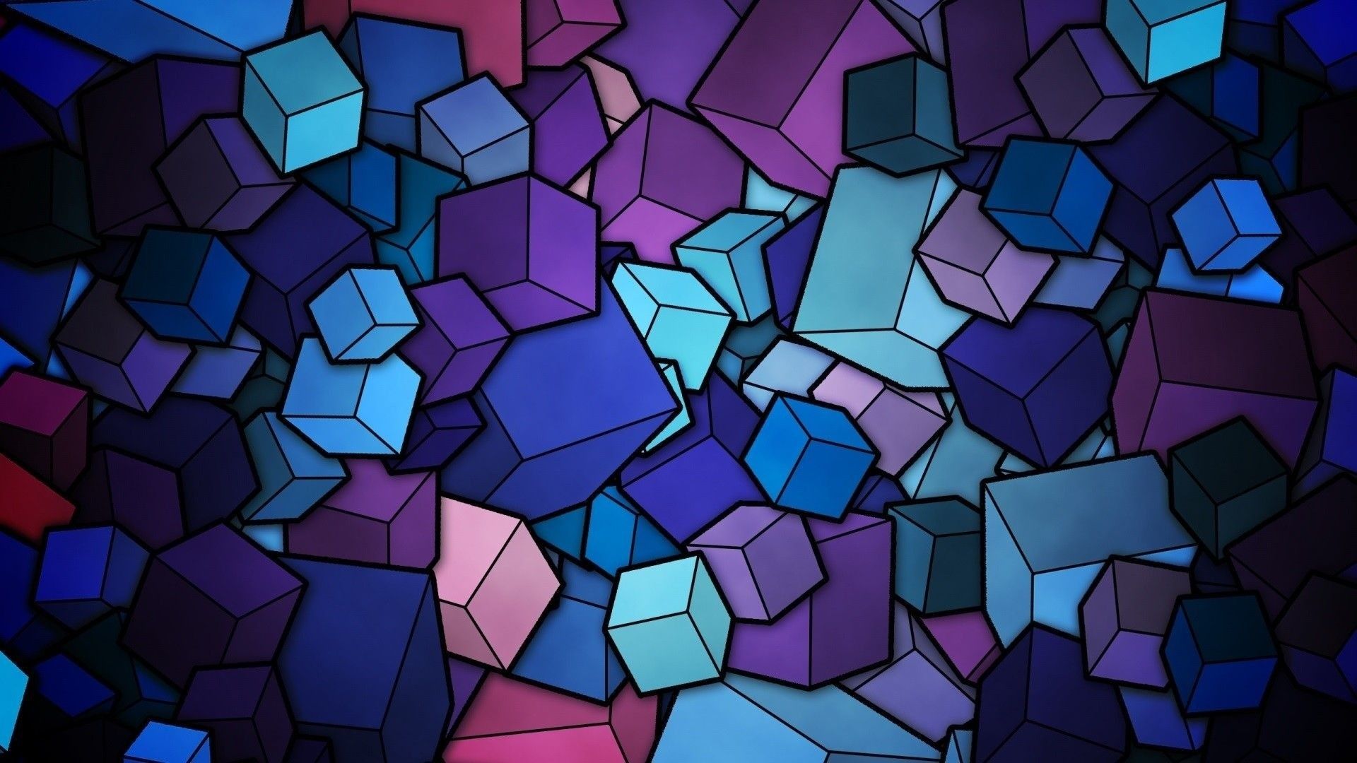Purple Geometric Wallpapers Wallpaper Cave