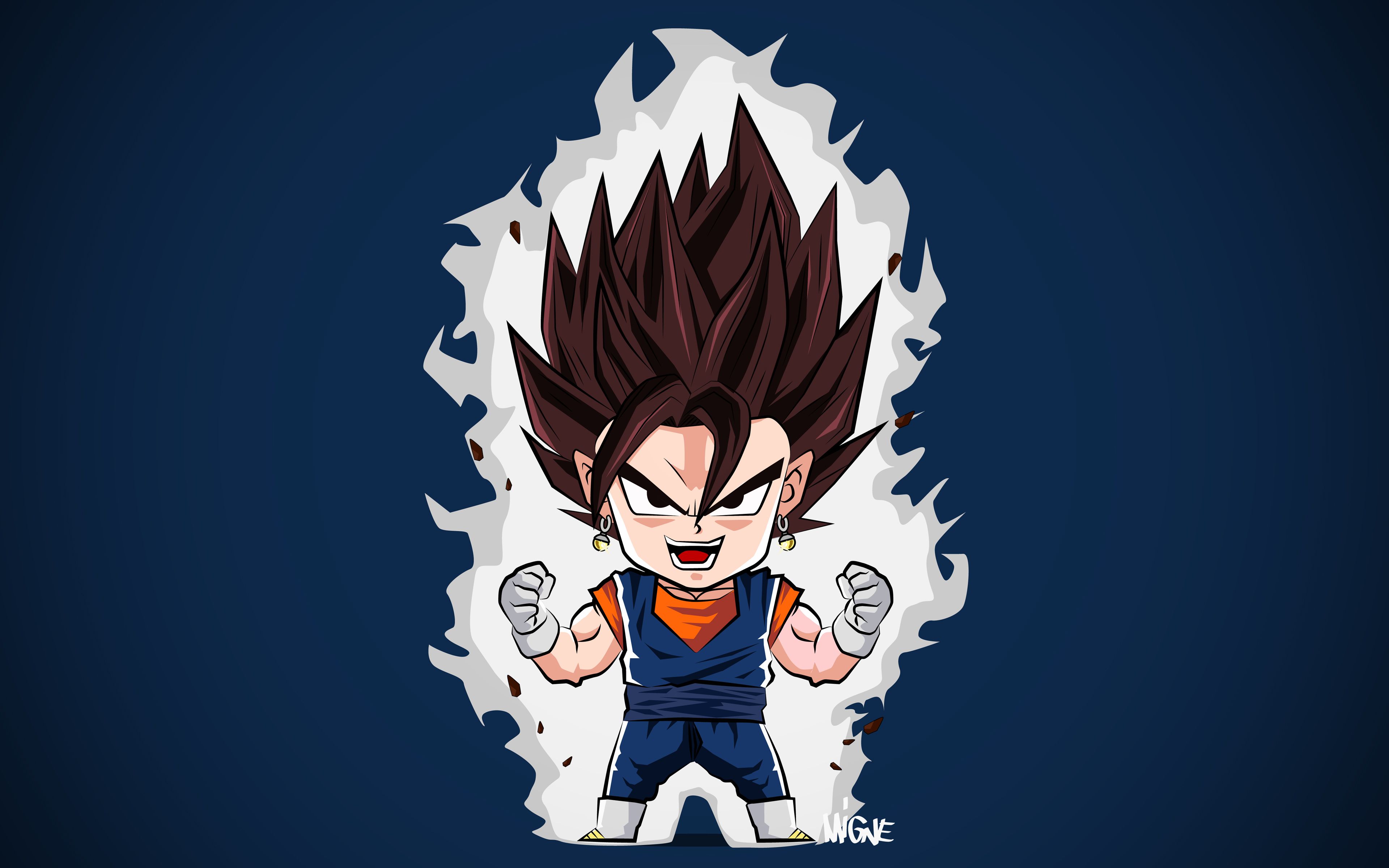 Goku Minimalist Black Wallpapers Wallpaper Cave