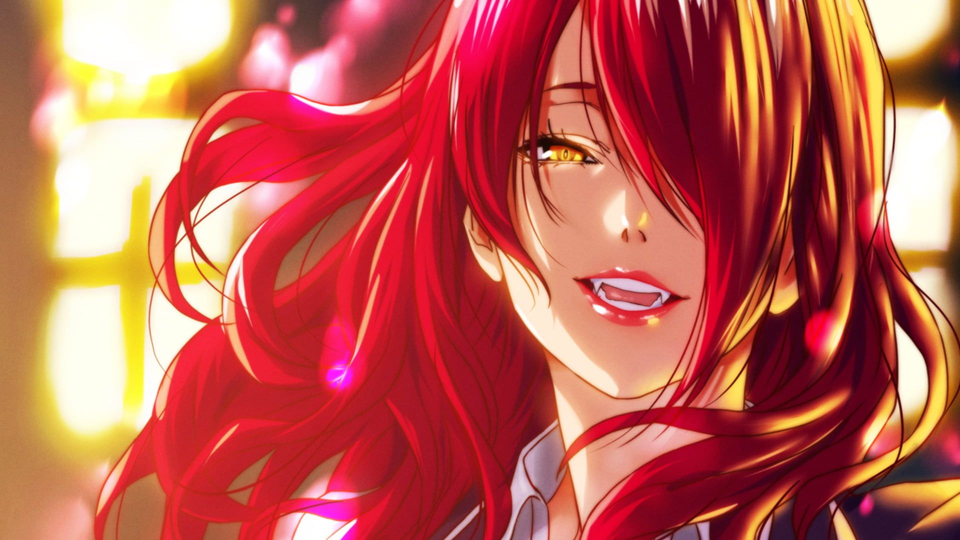 Red Head Anime Wallpapers Wallpaper Cave
