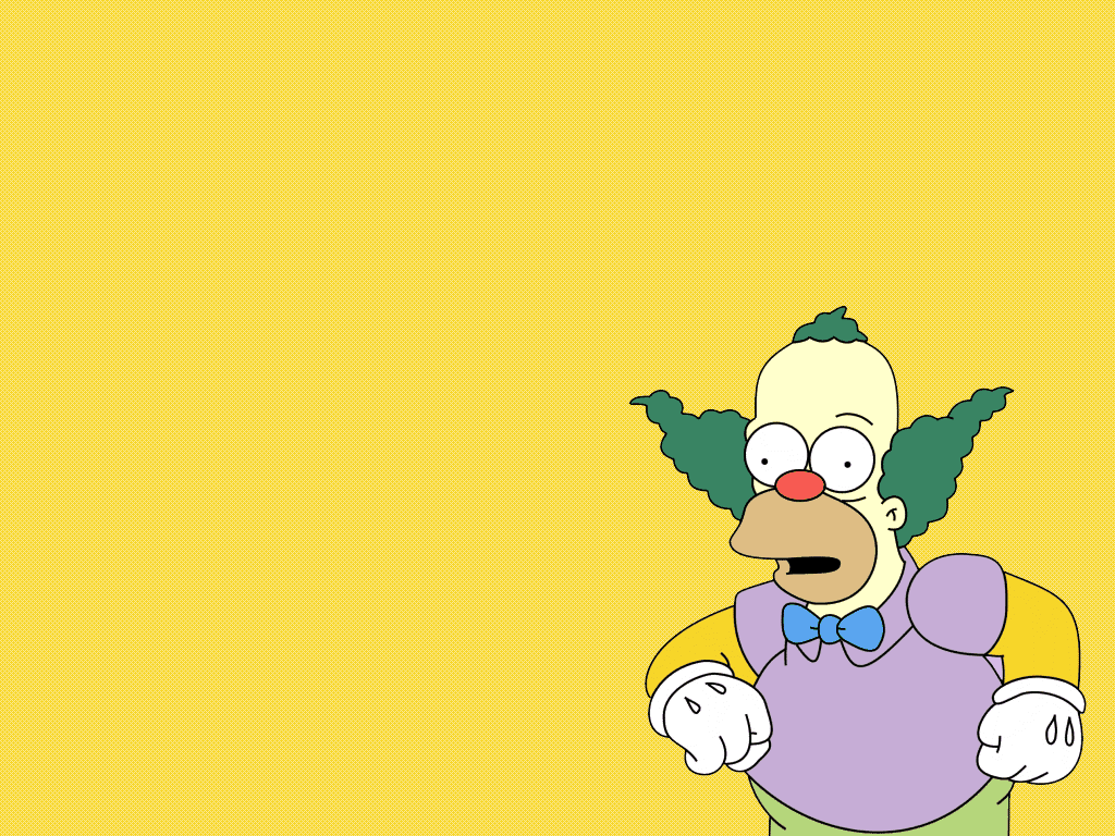 Krusty The Clown Wallpapers Wallpaper Cave