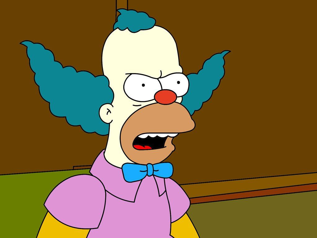 Krusty The Clown Wallpapers Wallpaper Cave