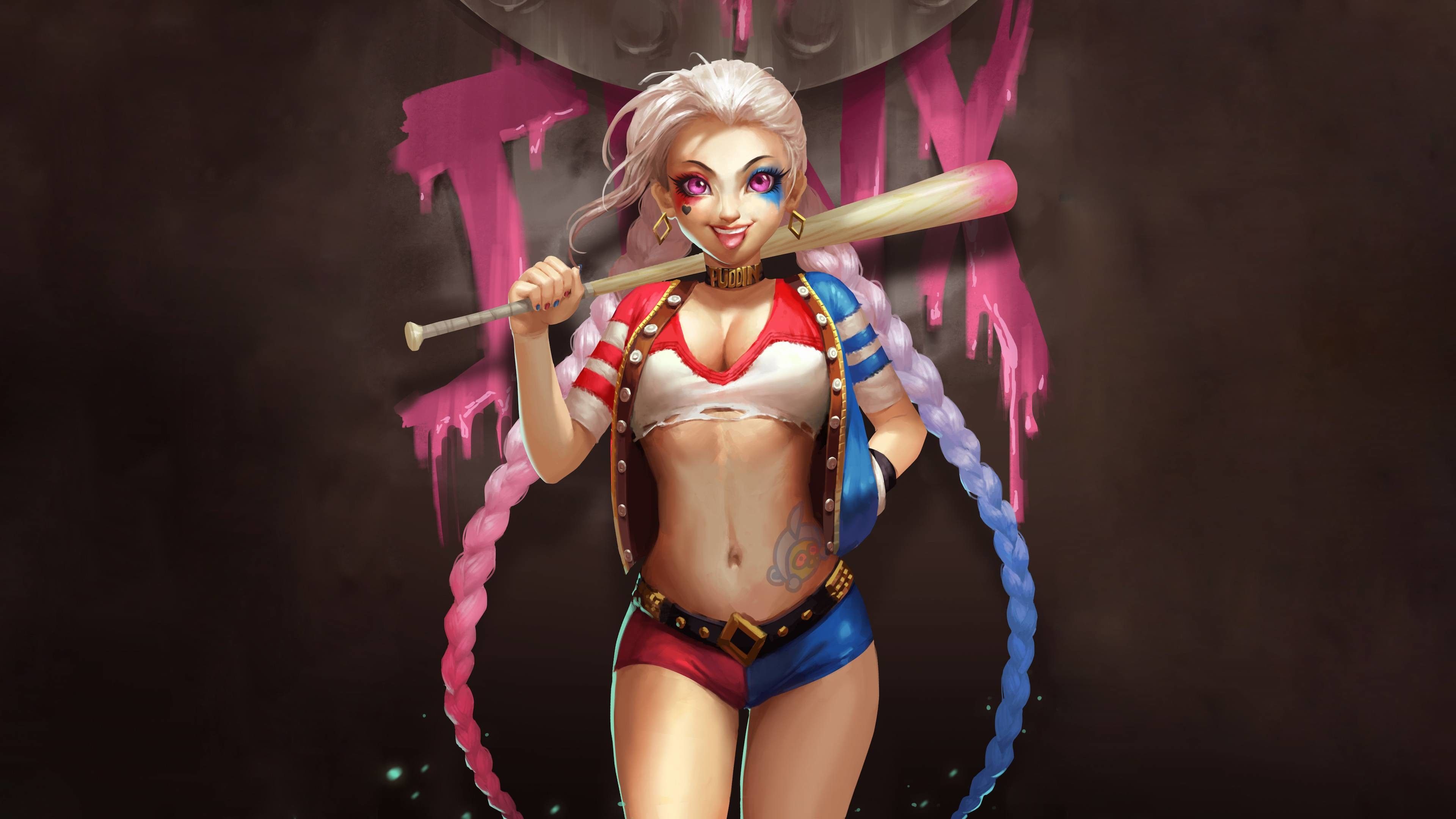 Anime Harley Quinn Wallpapers - Wallpaper Cave