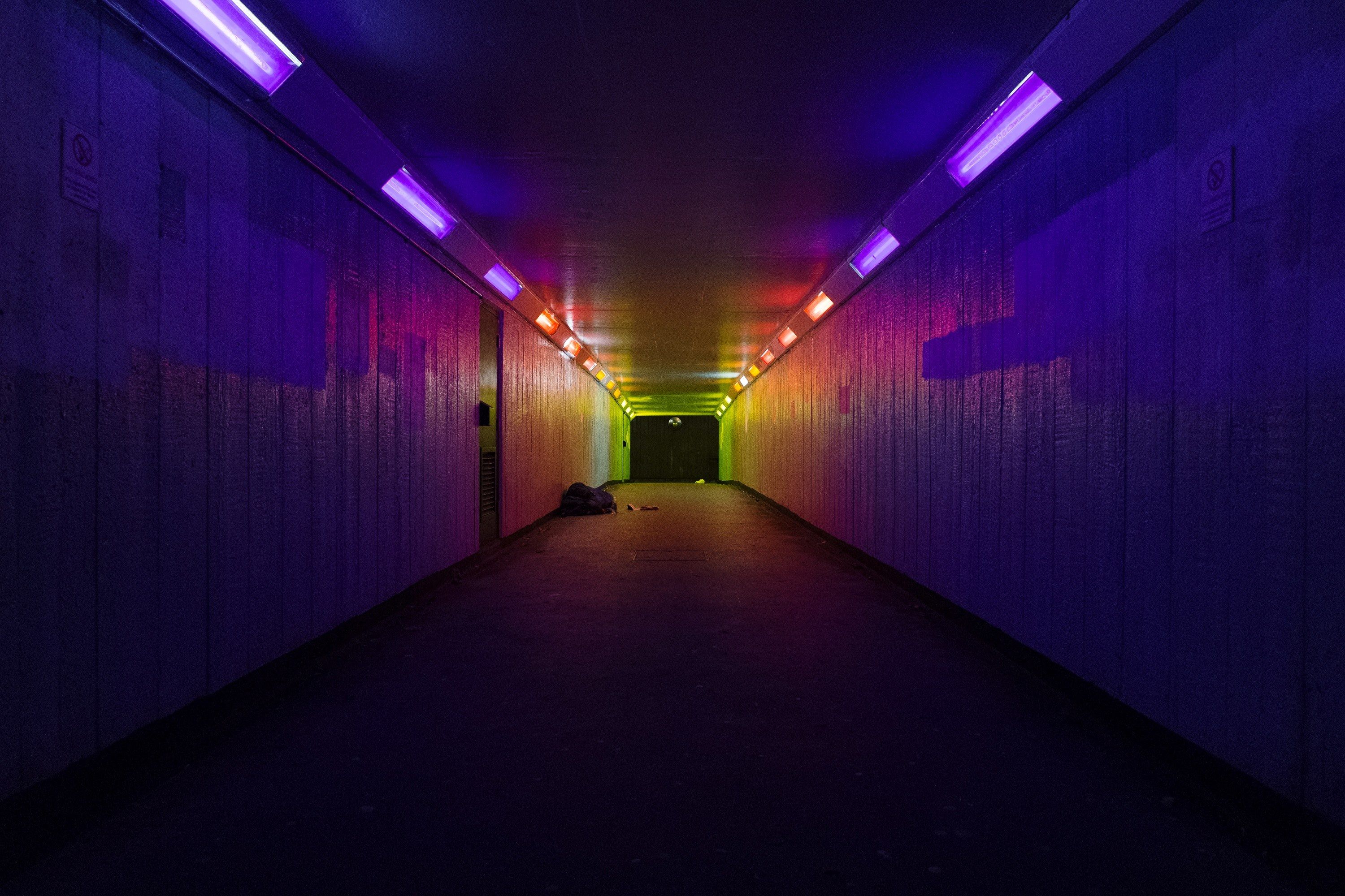Neon Tunnel Wallpapers Wallpaper Cave