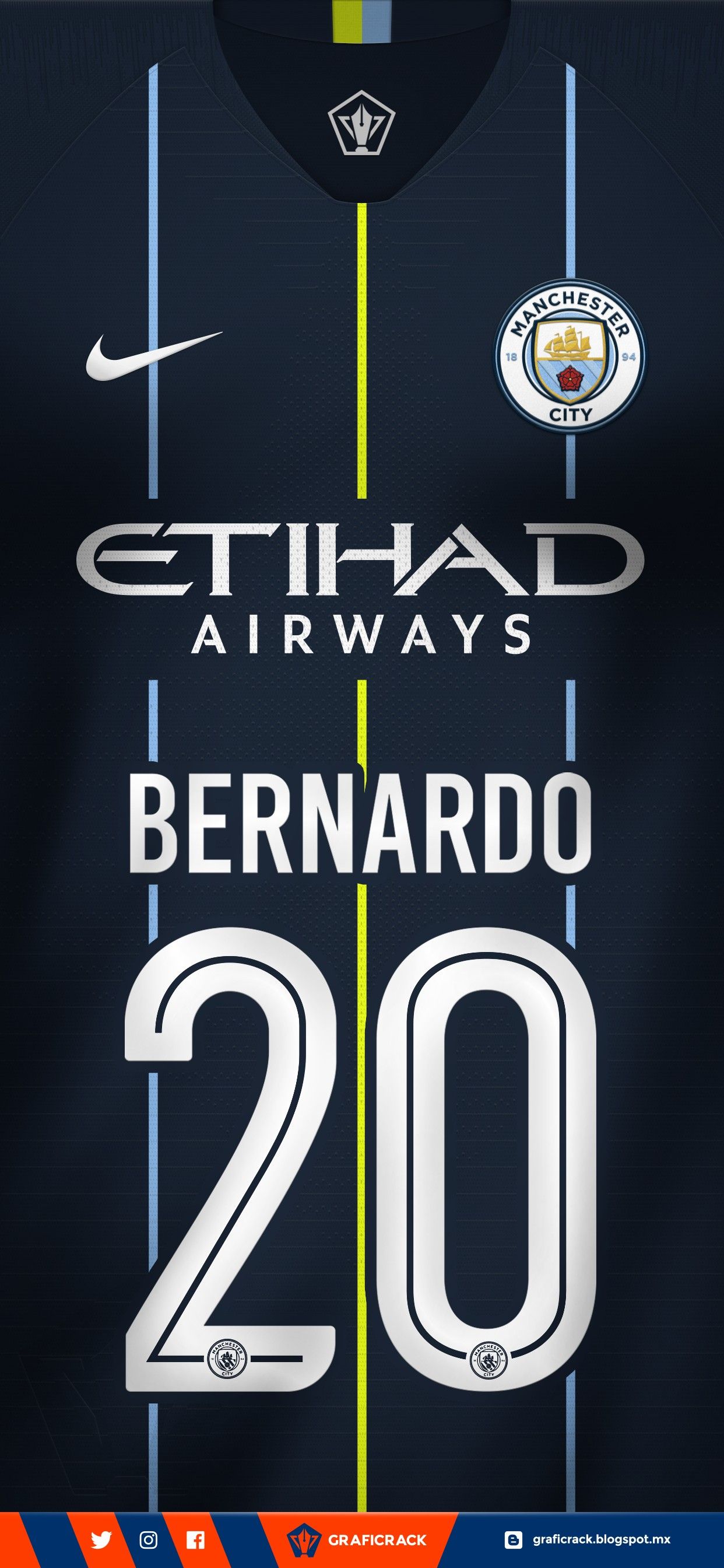 Manchester City Jersey Wallpapers Wallpaper Cave